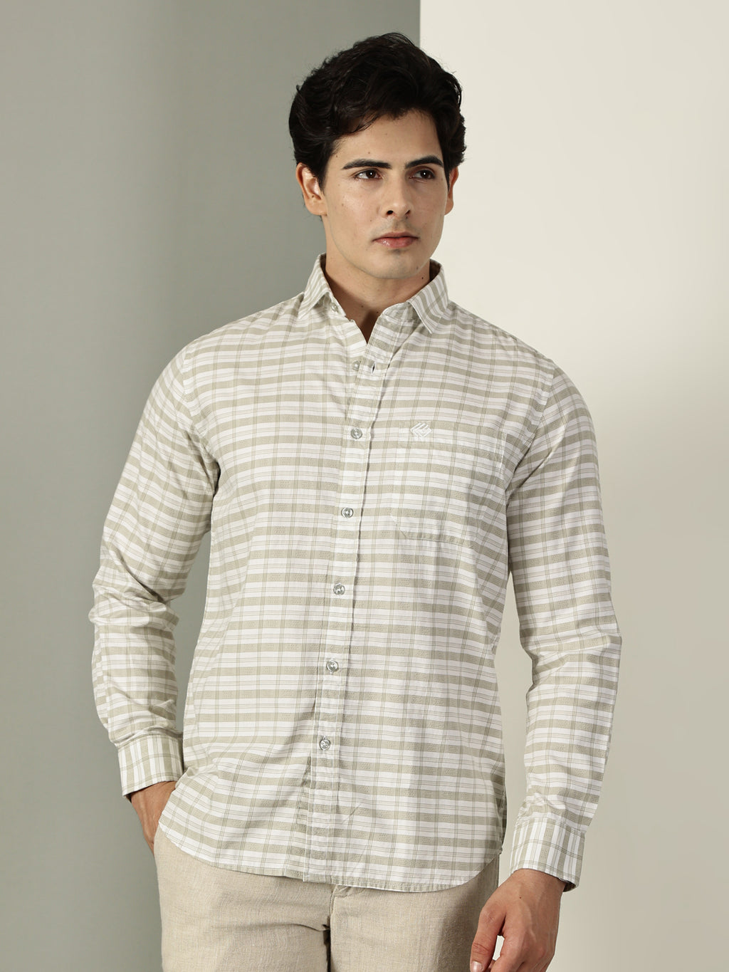 50’s Dobby Extra Fine Premium Cotton Shirt