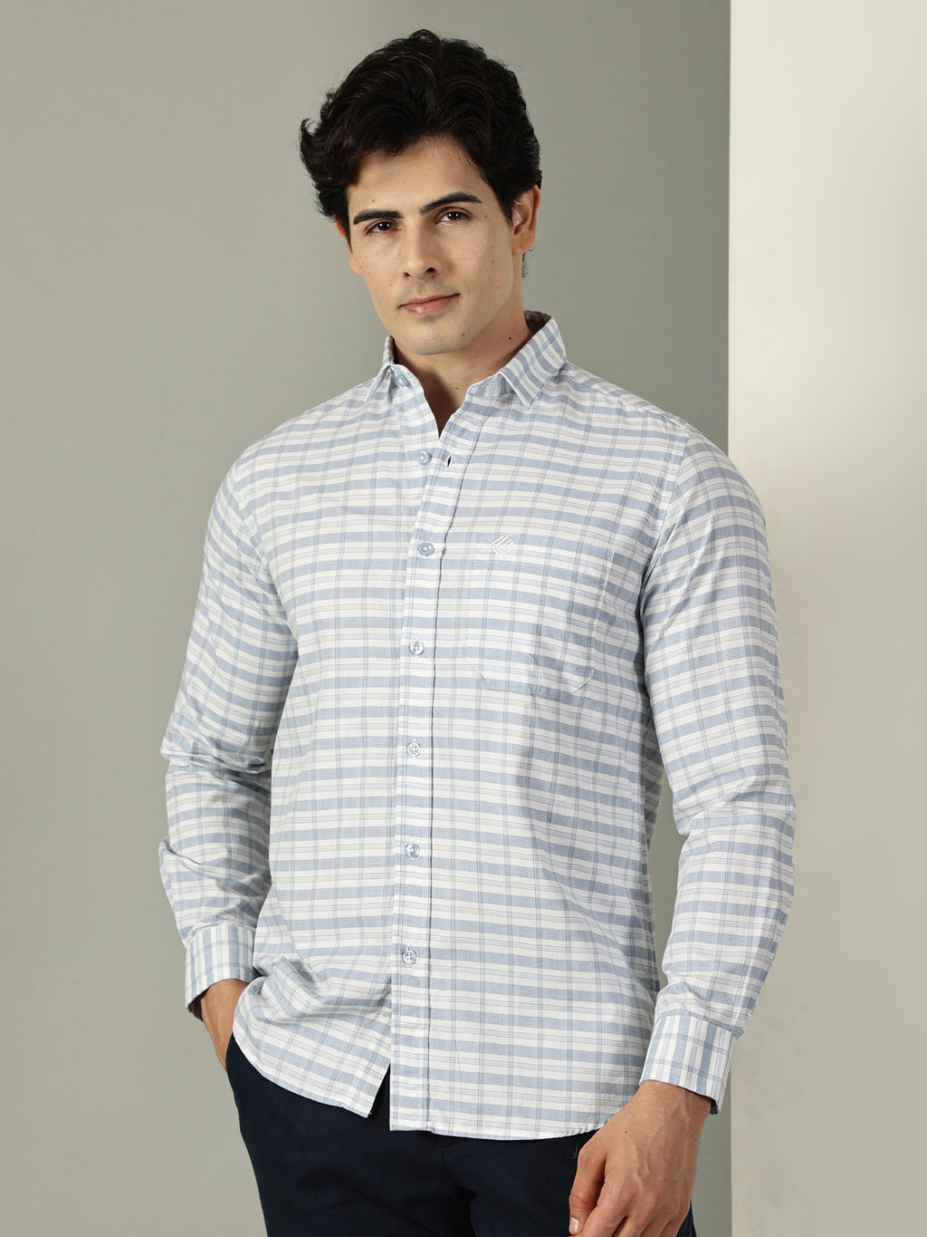 50’s Dobby Extra Fine Premium Cotton Shirt