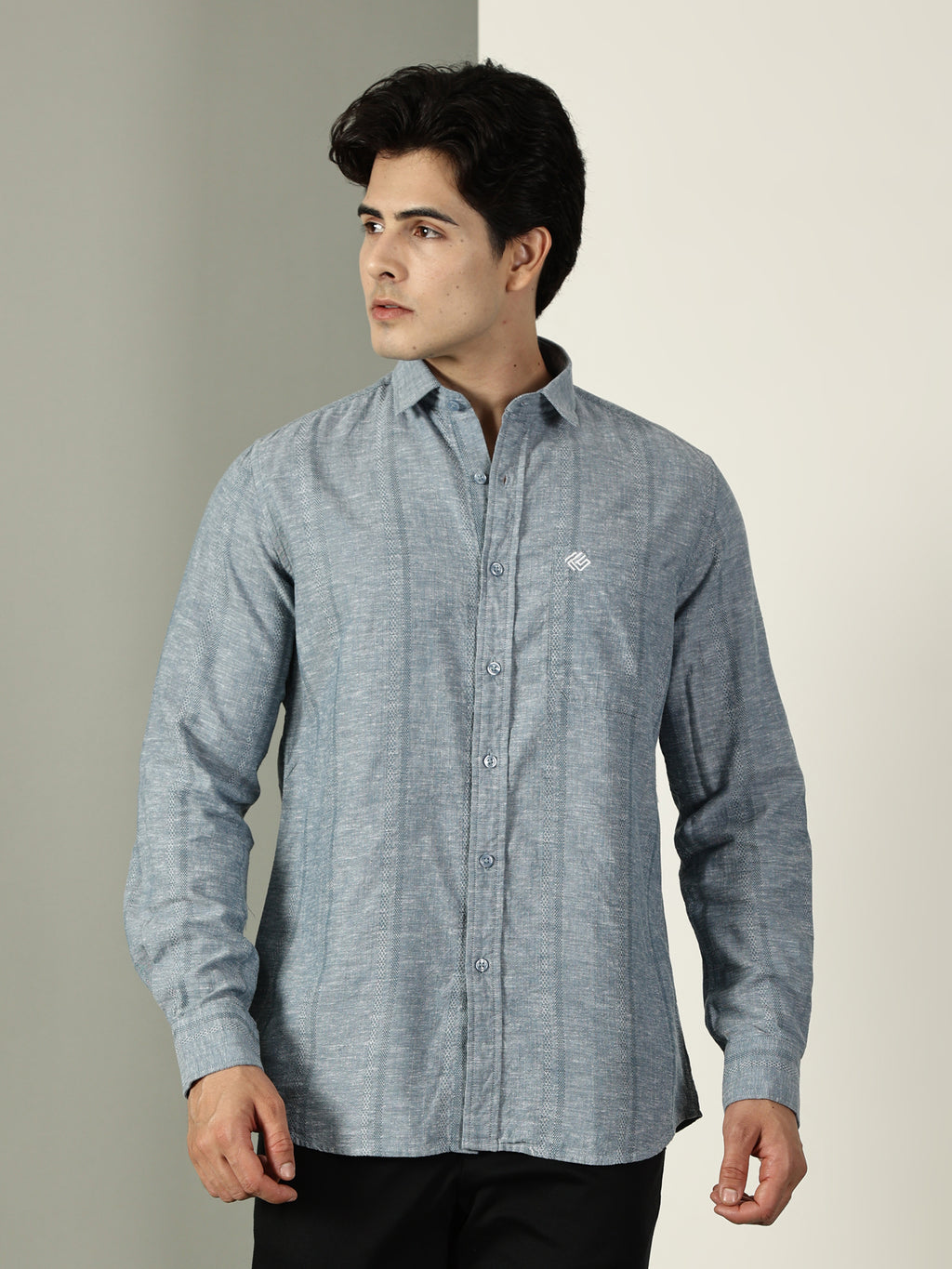 Cotton Linen Dobby Premium Shirt