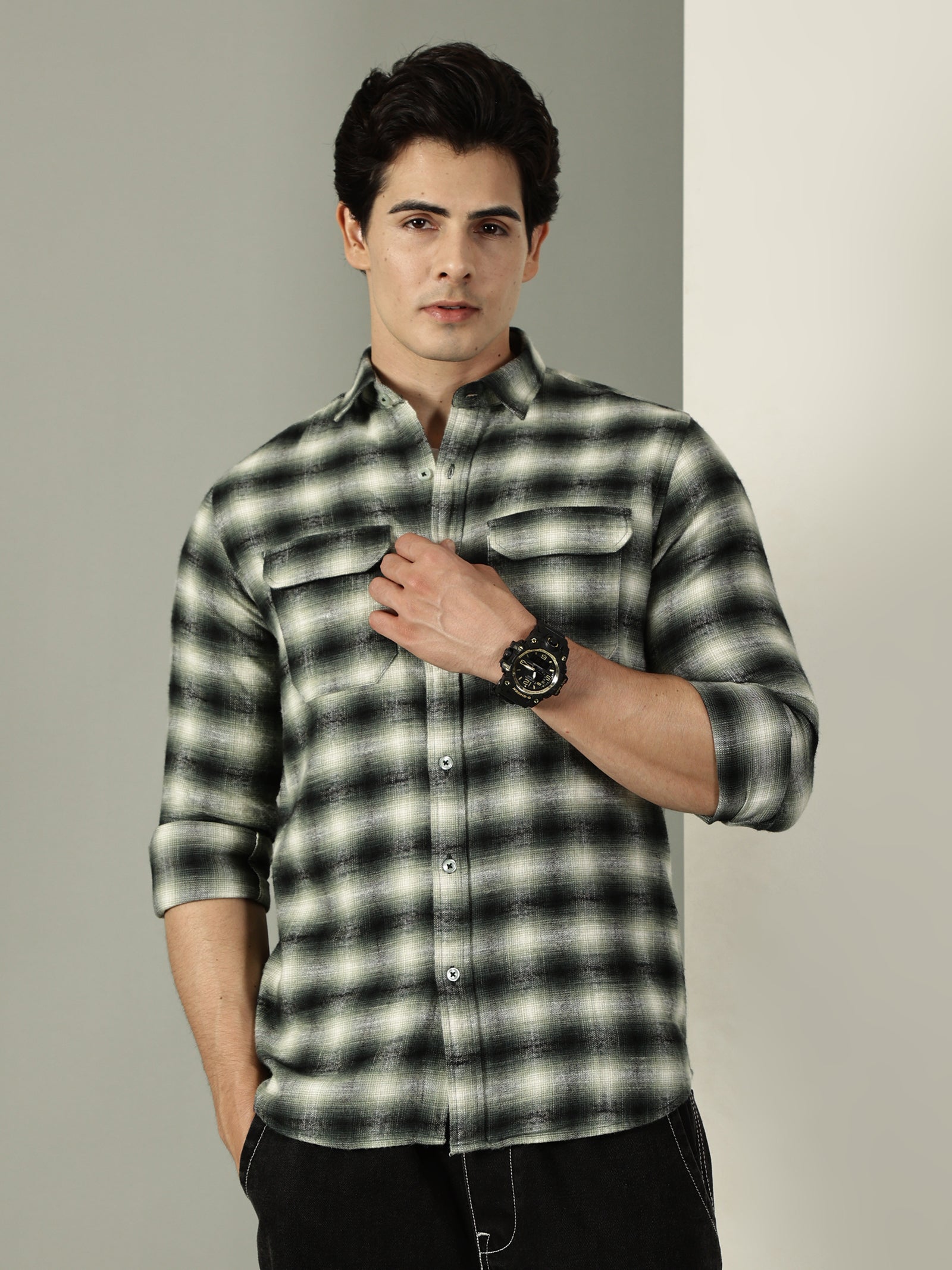 Brushed Twill Premium Cotton Shirt