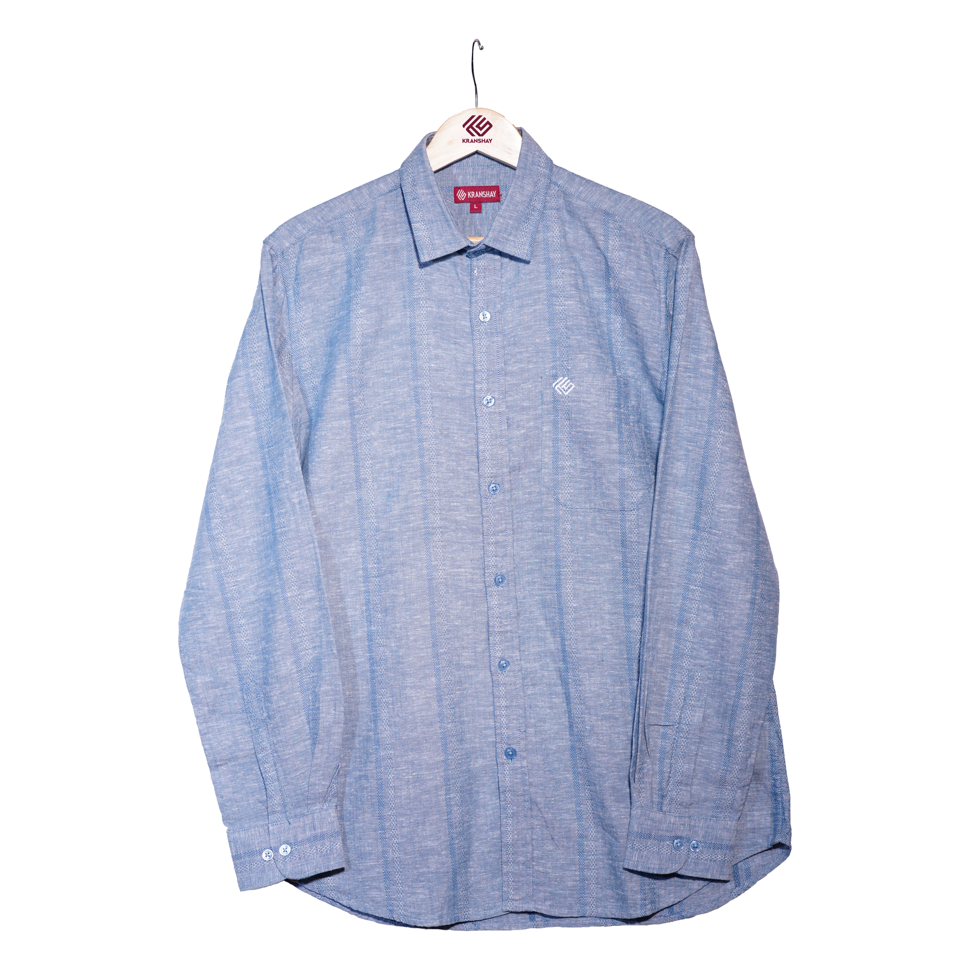 Cotton Linen Dobby Shirt-thumbmail-3
