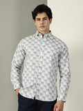 Oxford Print Premium Cotton Shirt