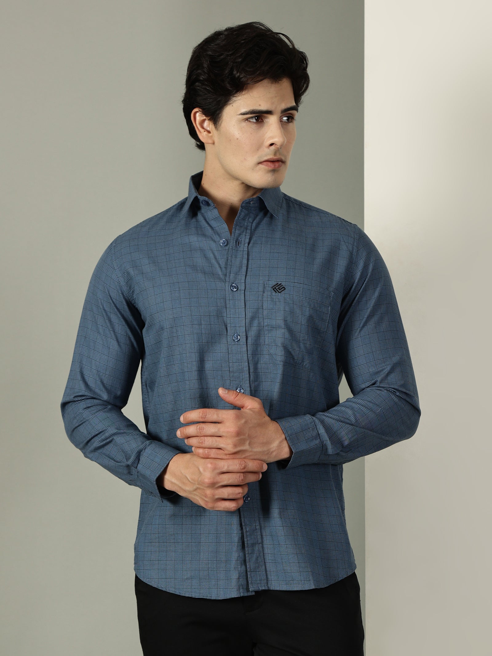 50’s Giza Dobby Extra Fine Premium Cotton Shirt