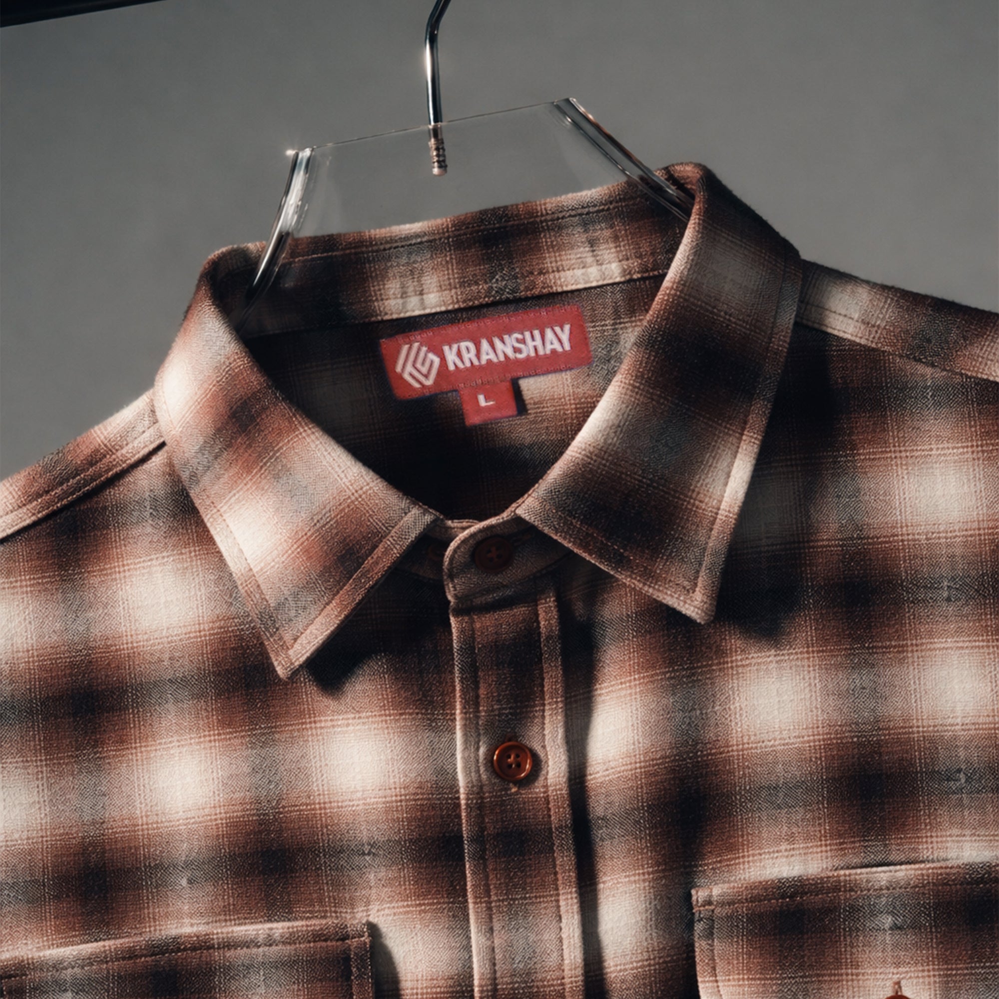 Brushed Twill Premium Cotton Shirt-thumbmail-6