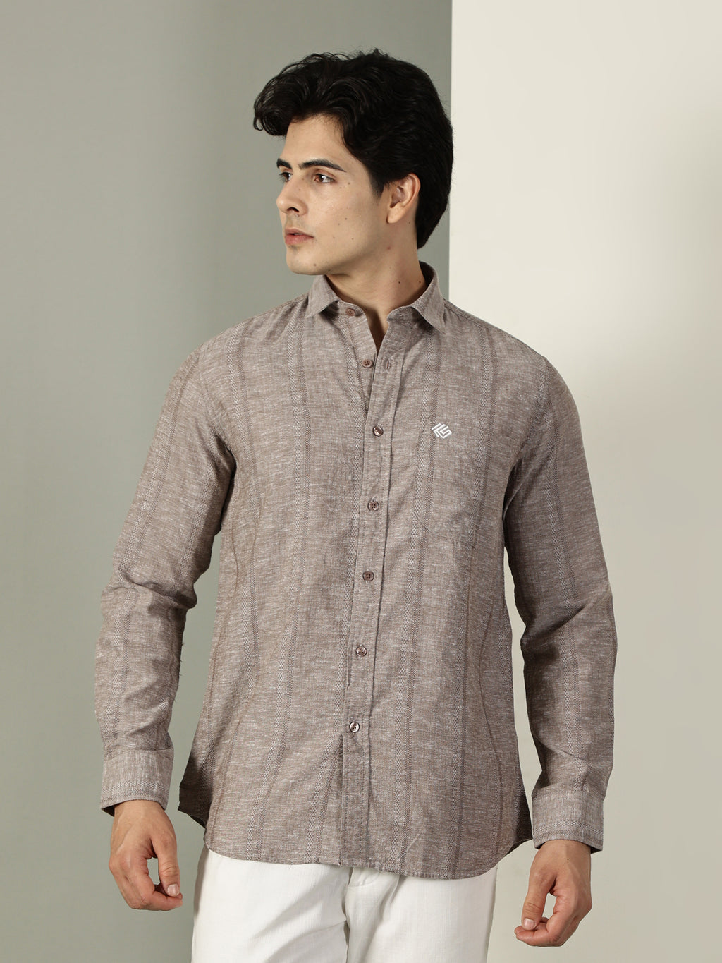 Cotton Linen Dobby Premium Shirt