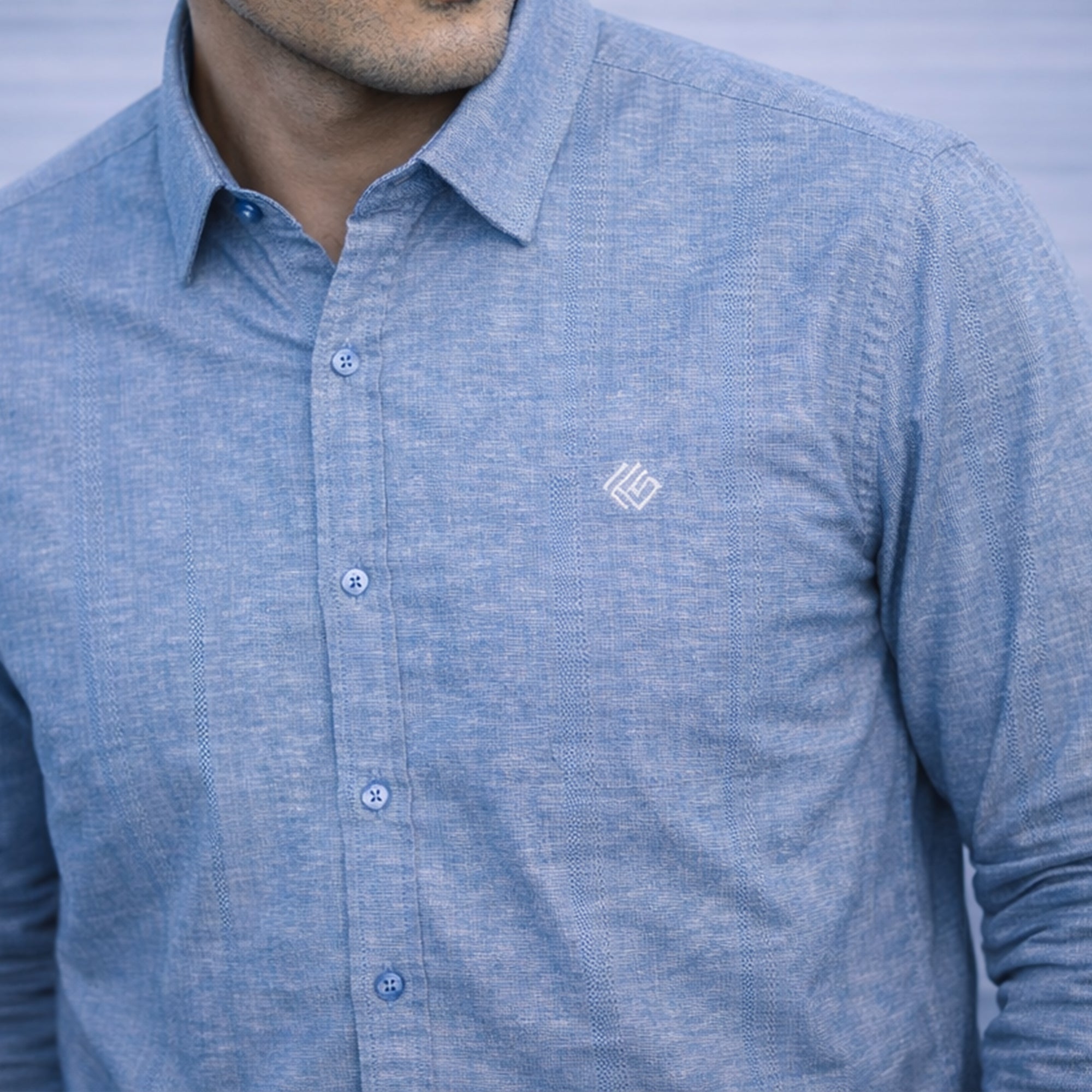 Cotton Linen Dobby Shirt