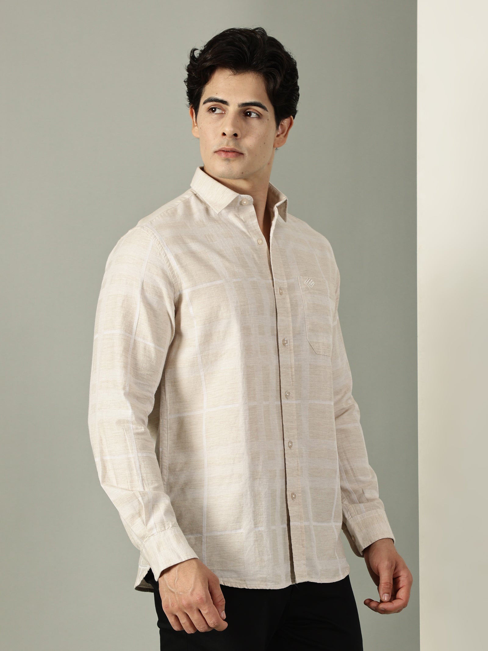 Melange Premium Cotton Shirt