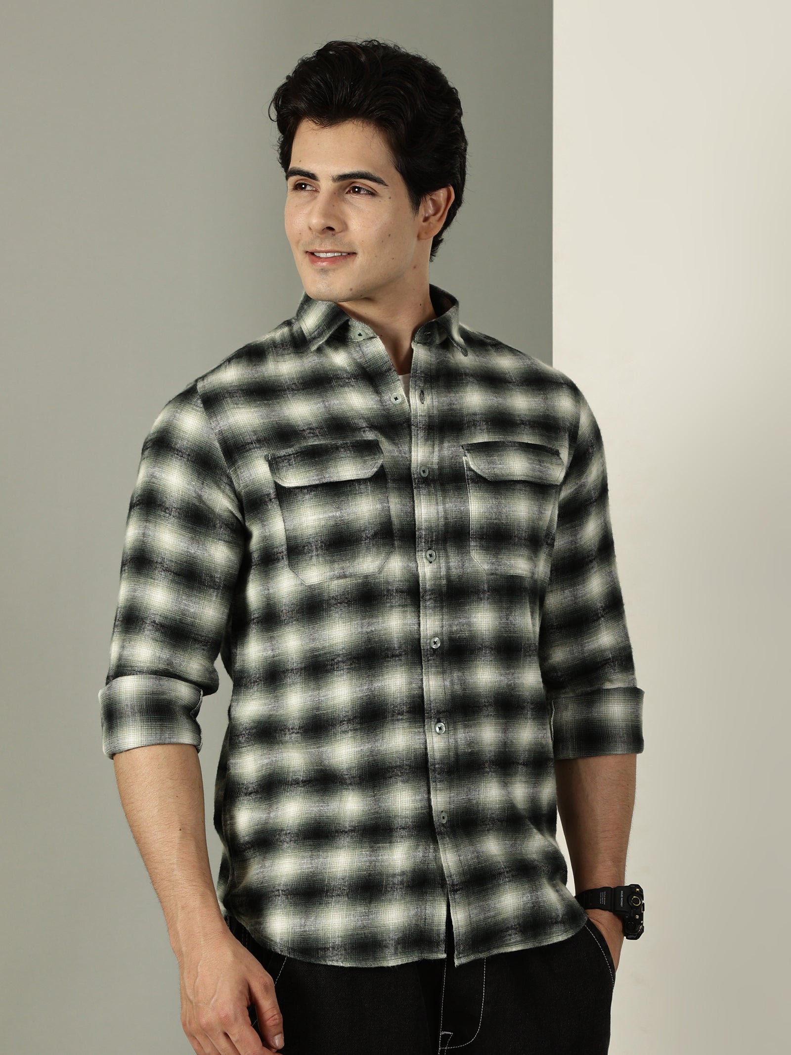 Brushed Twill Premium Cotton Shirt