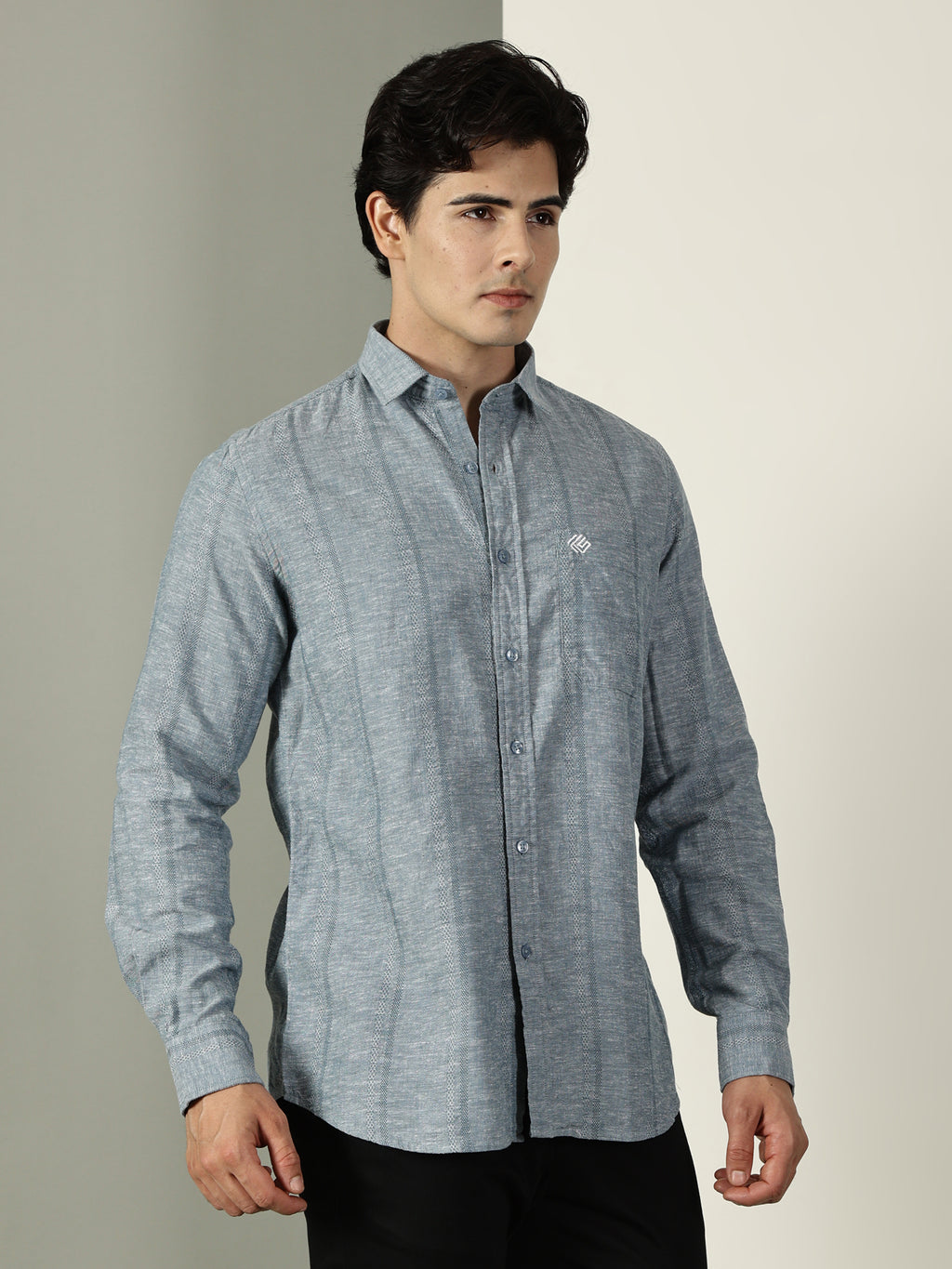 Cotton Linen Dobby Premium Shirt