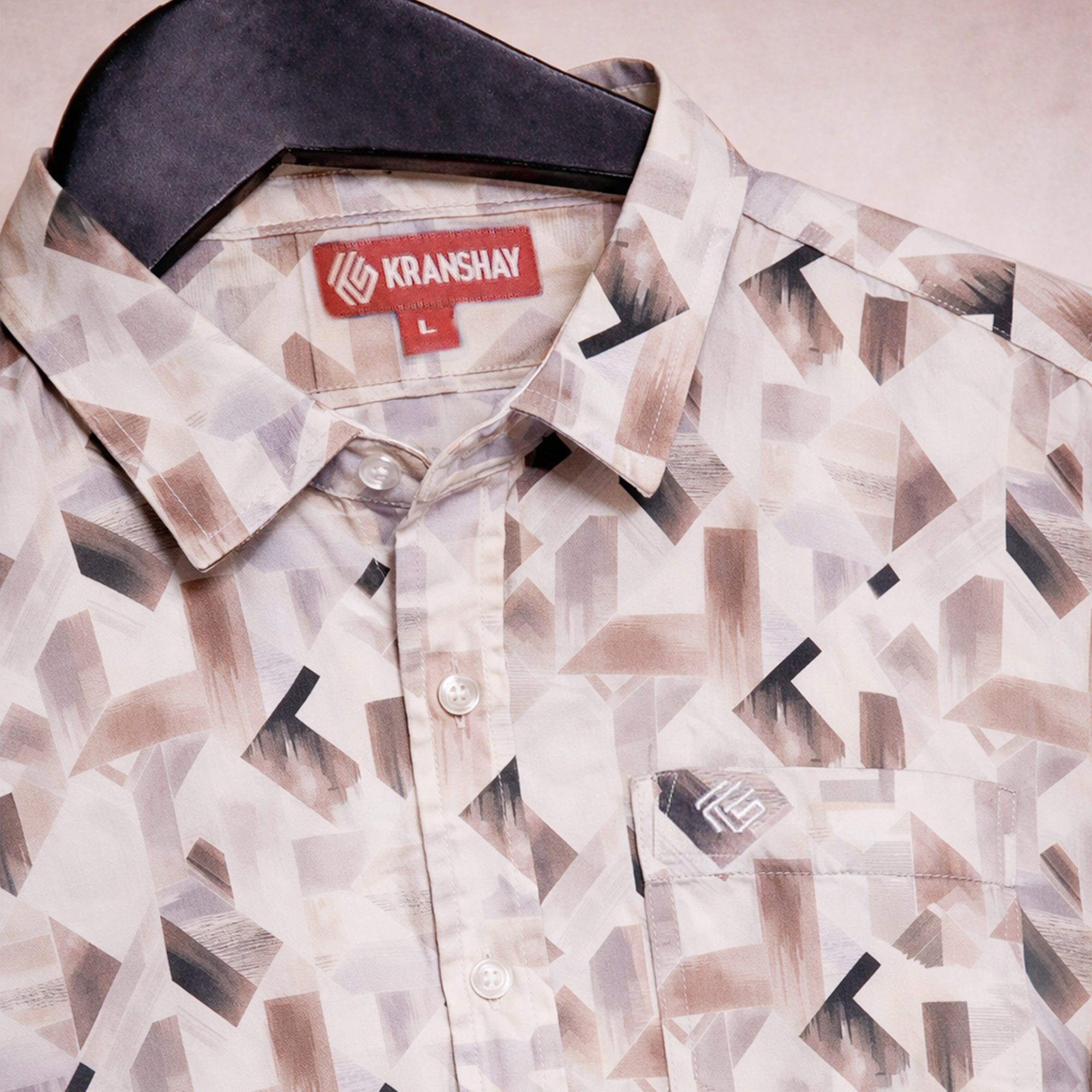 Satin Digital Print Shirt-thumbmail-3