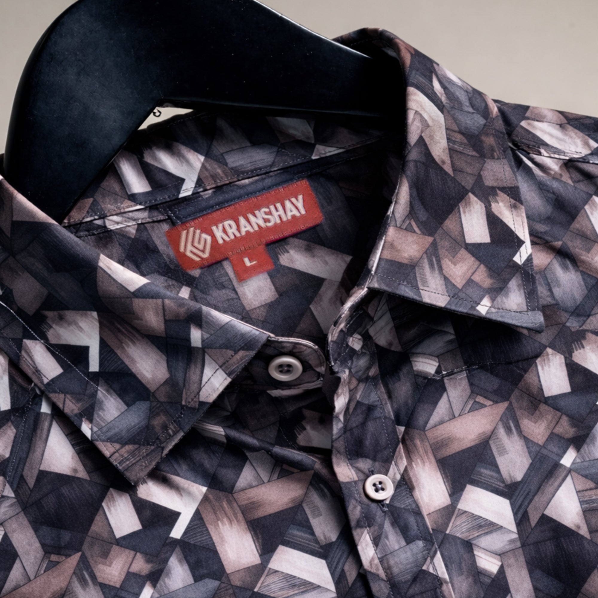 Satin Digital Print Shirt