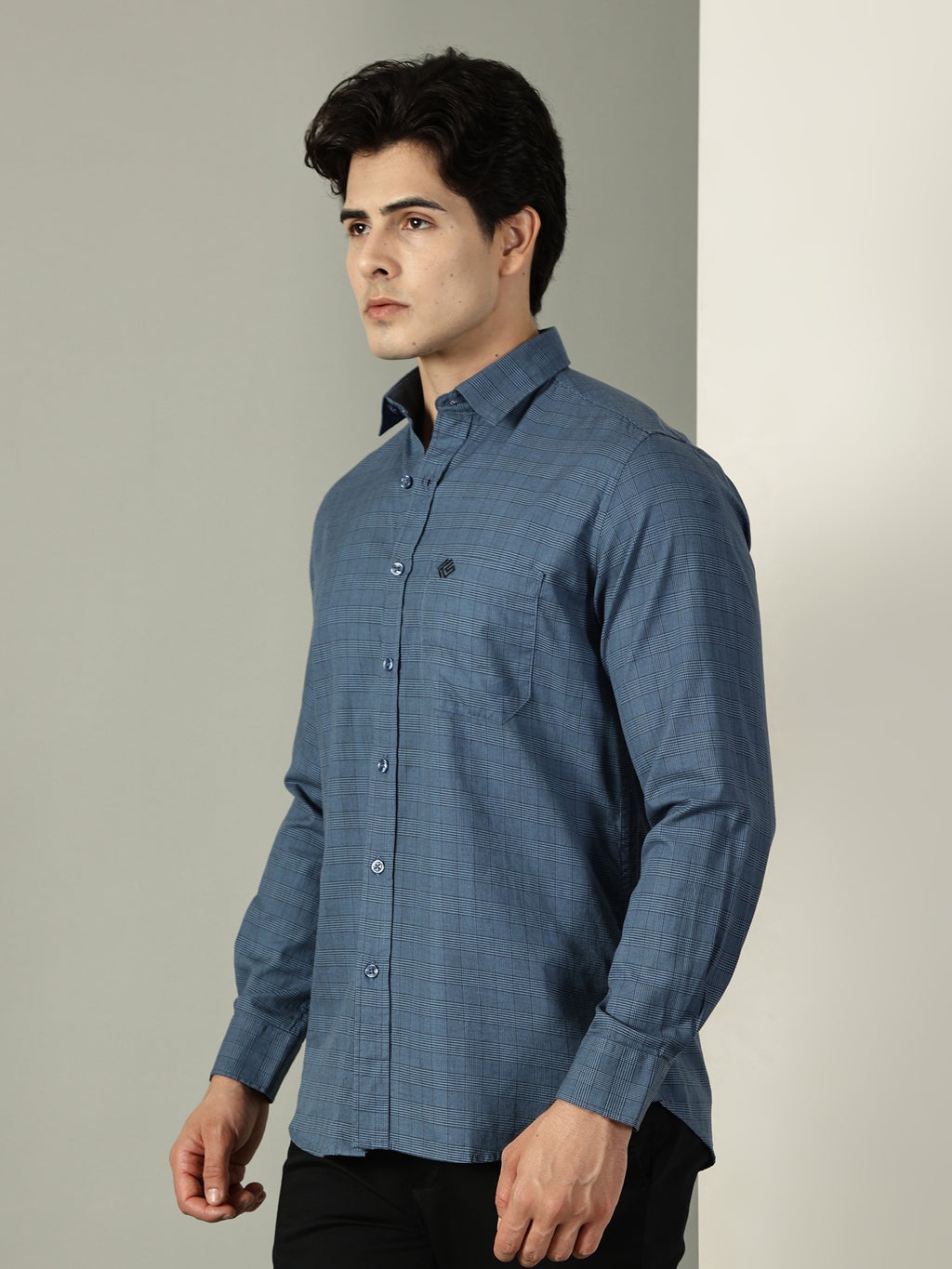 50’s Giza Dobby Extra Fine Premium Cotton Shirt