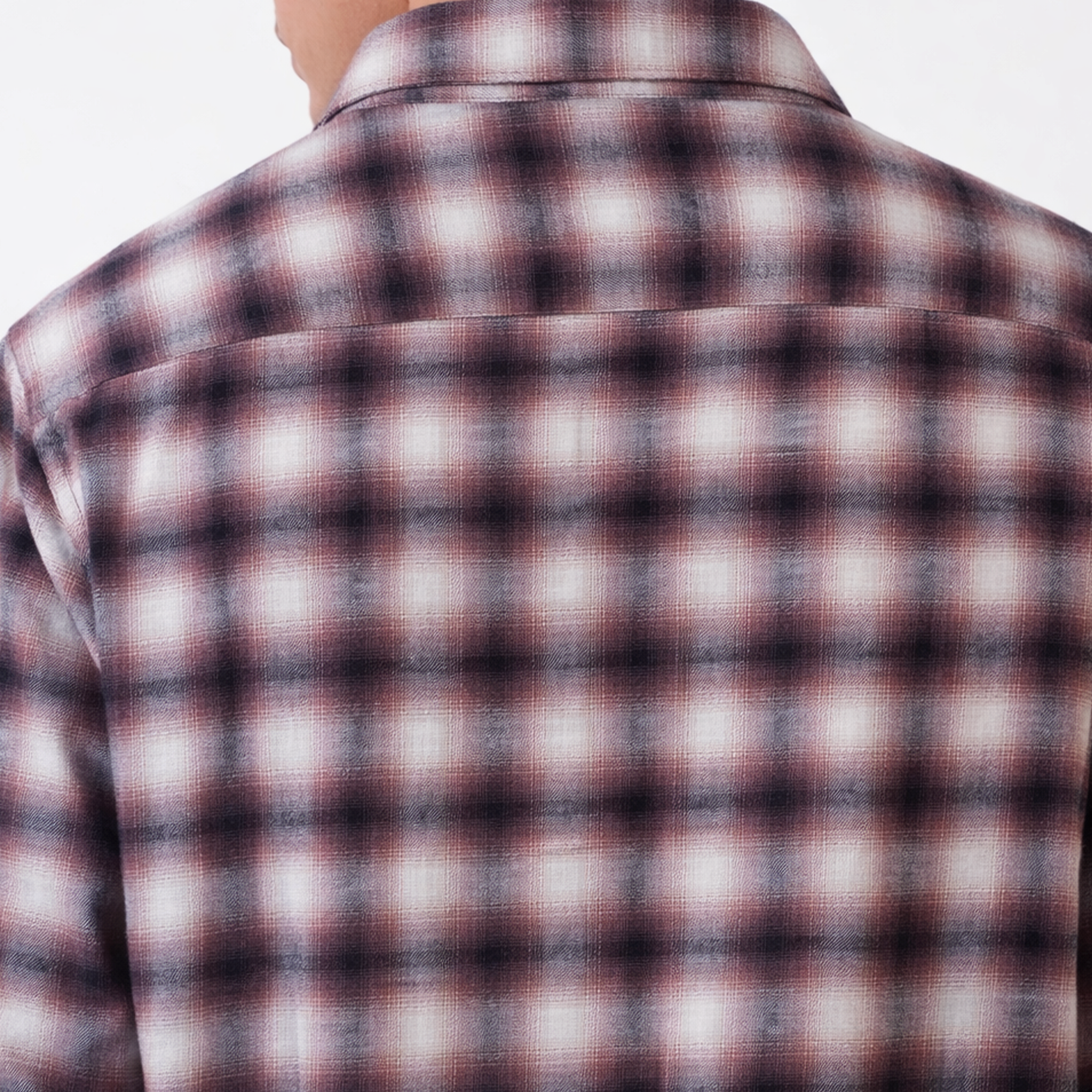 Brushed Twill Check Shirt