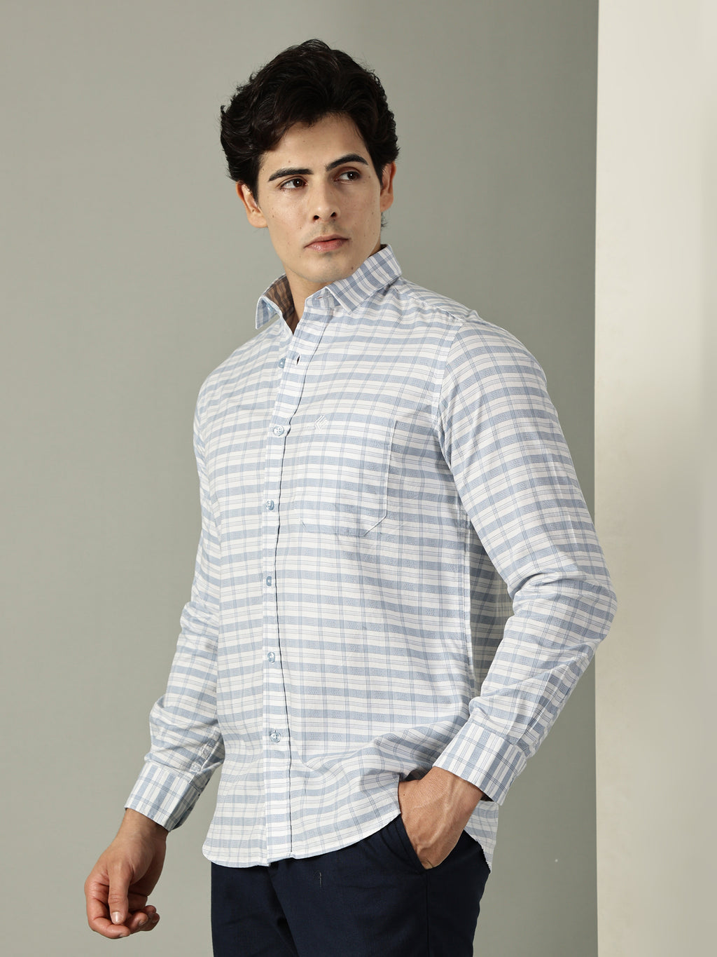 50’s Dobby Extra Fine Premium Cotton Shirt