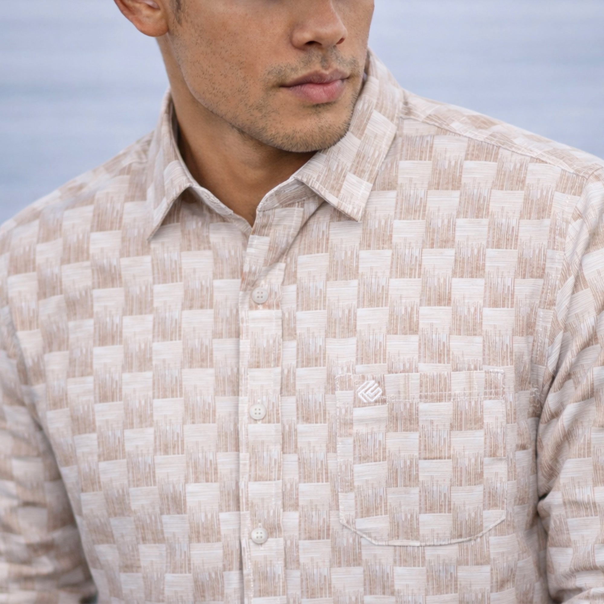 Oxford Print Shirt