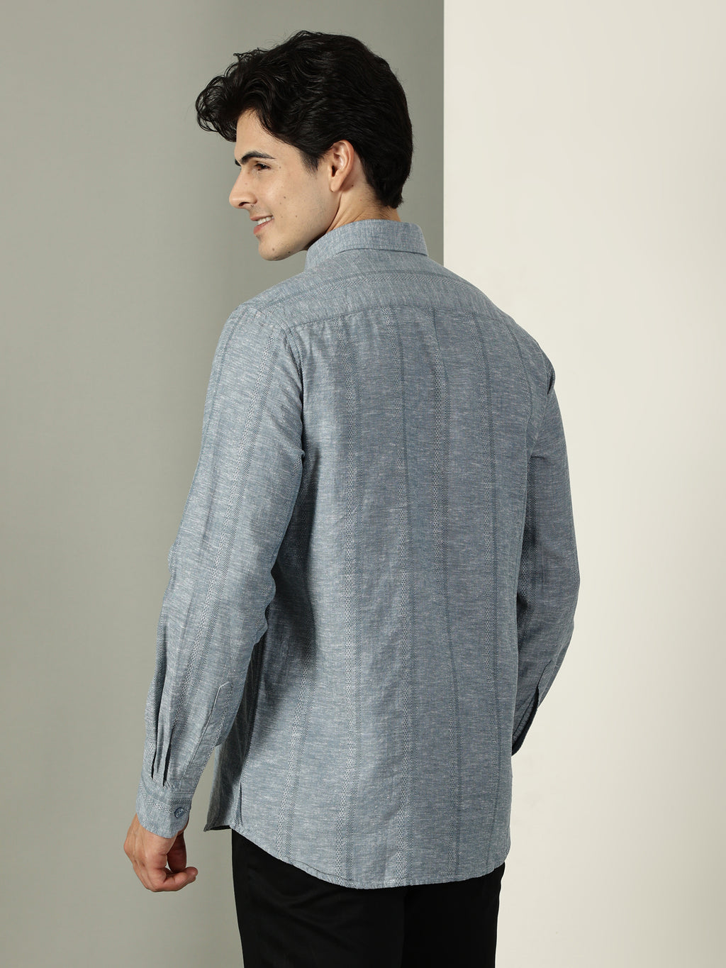 Cotton Linen Dobby Premium Shirt