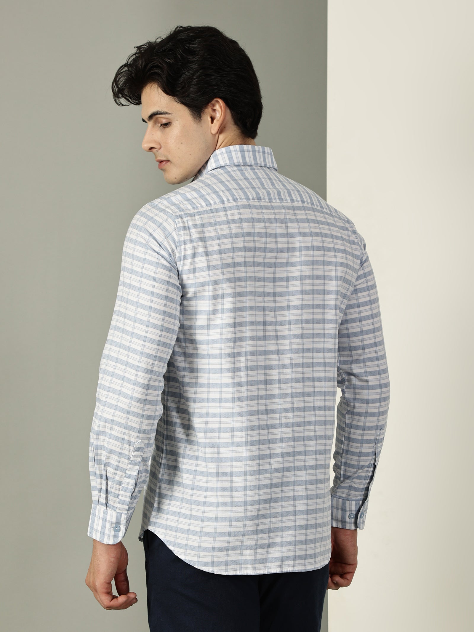50’s Dobby Extra Fine Premium Cotton Shirt