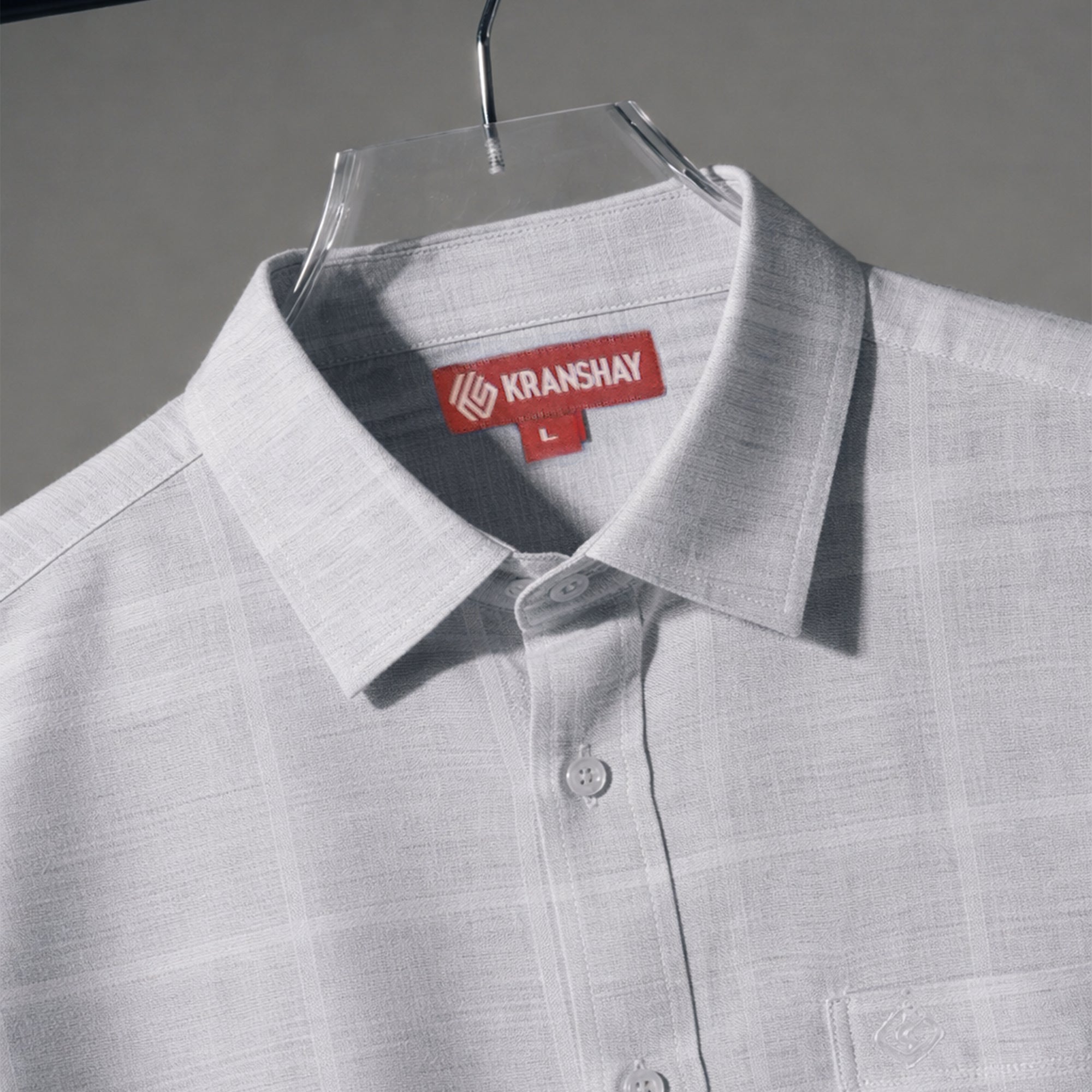Melange Premium Cotton Shirt-thumbmail-7