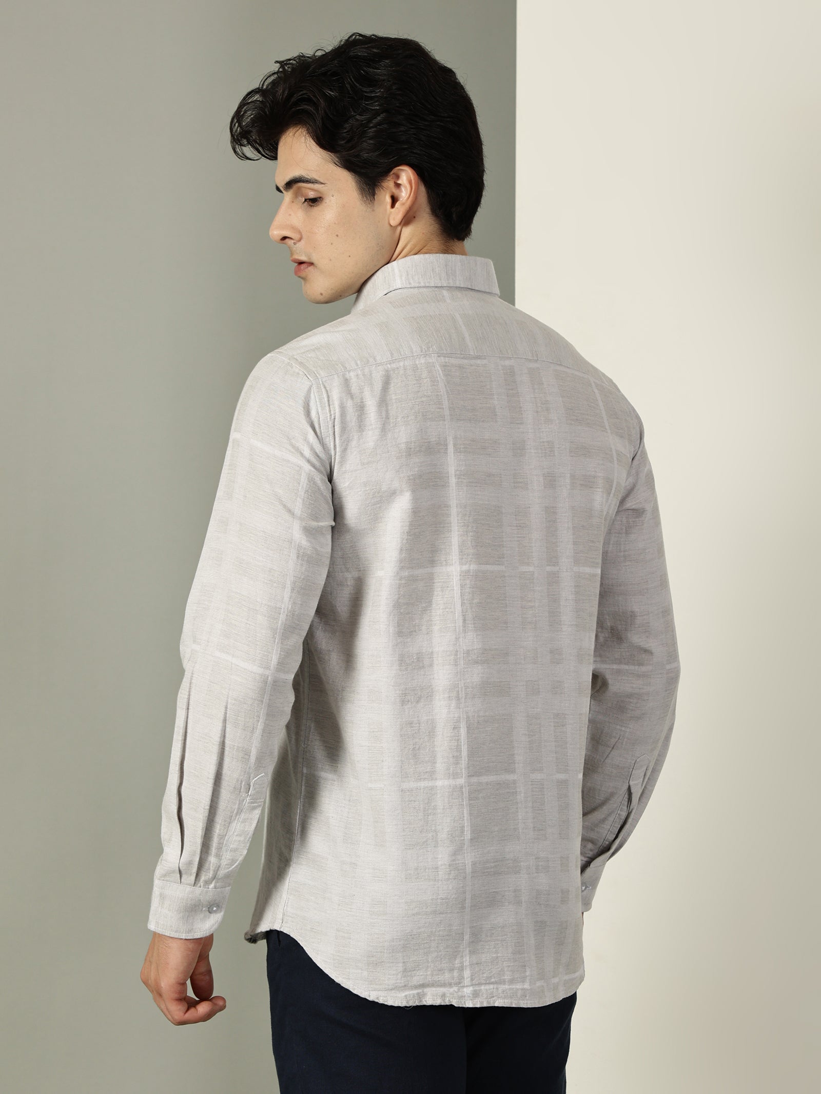 Melange Premium Cotton Shirt