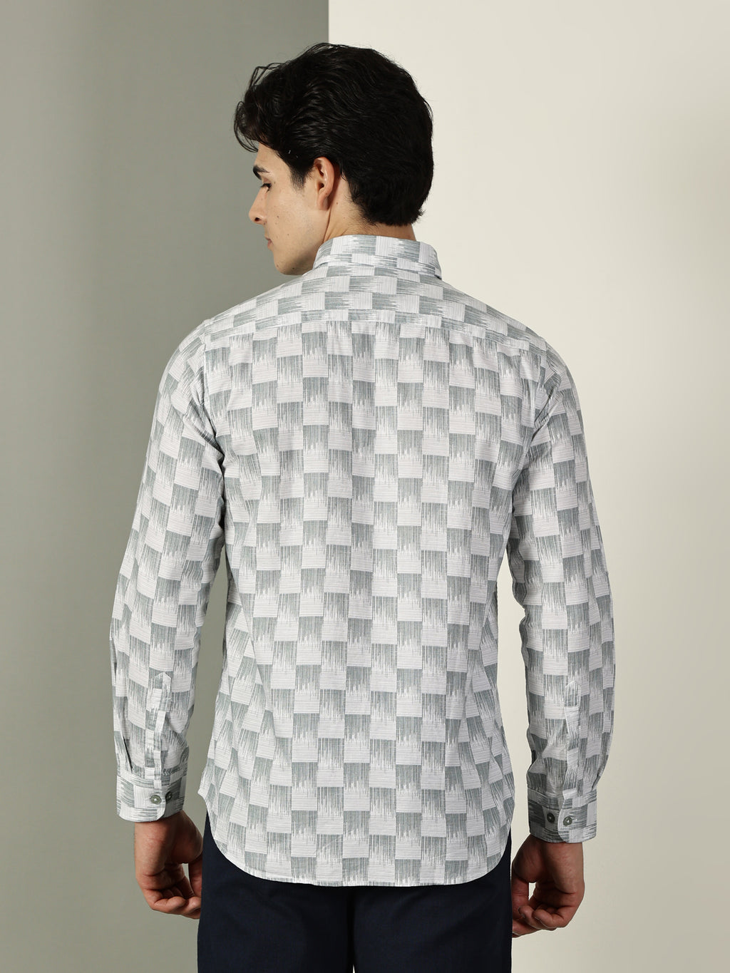 Oxford Print Premium Cotton Shirt