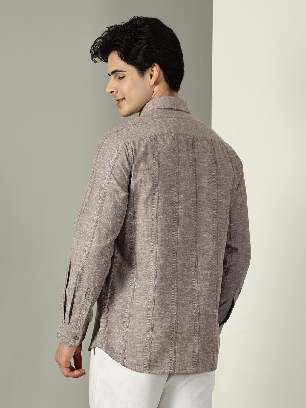 Cotton Linen Dobby Premium Shirt