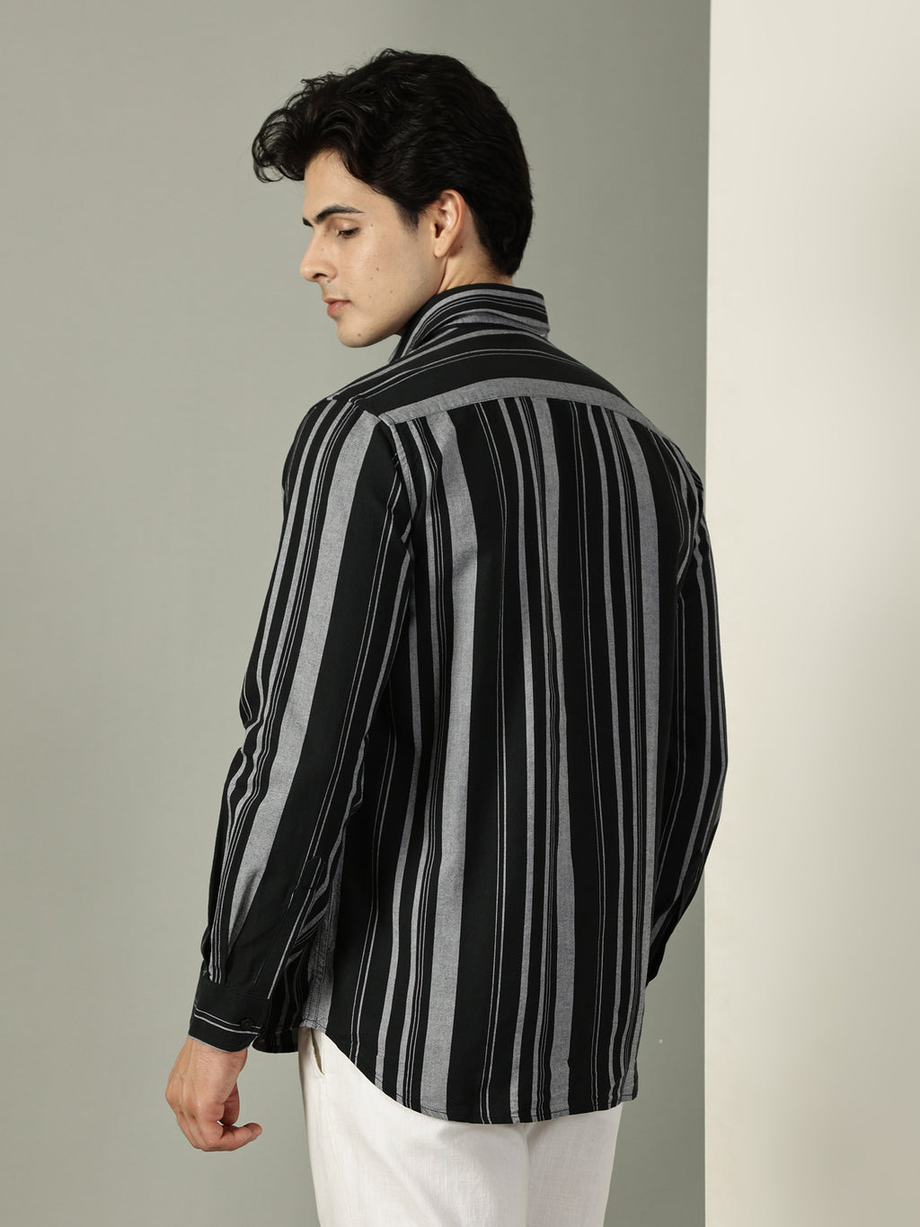 Oxford Stripes Premium Cotton Shirt