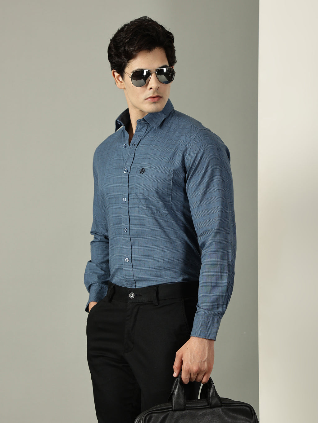50’s Giza Dobby Extra Fine Premium Cotton Shirt
