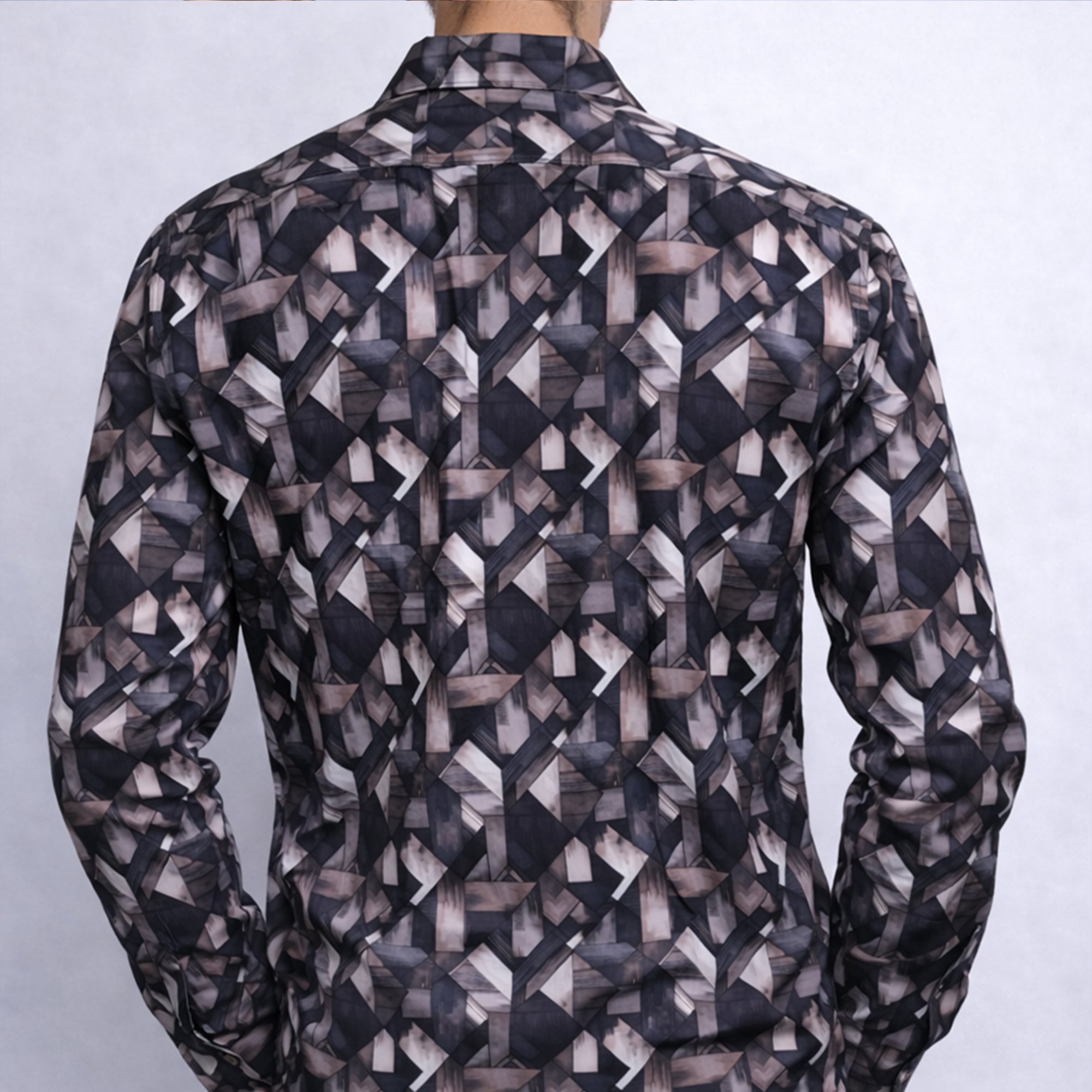 Satin Digital Print Shirt