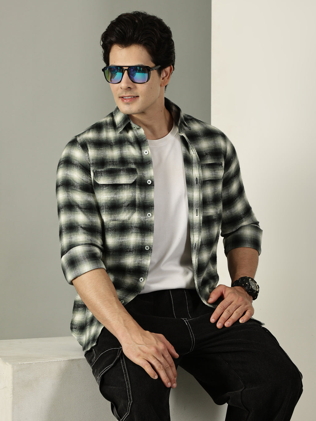 Brushed Twill Premium Cotton Shirt