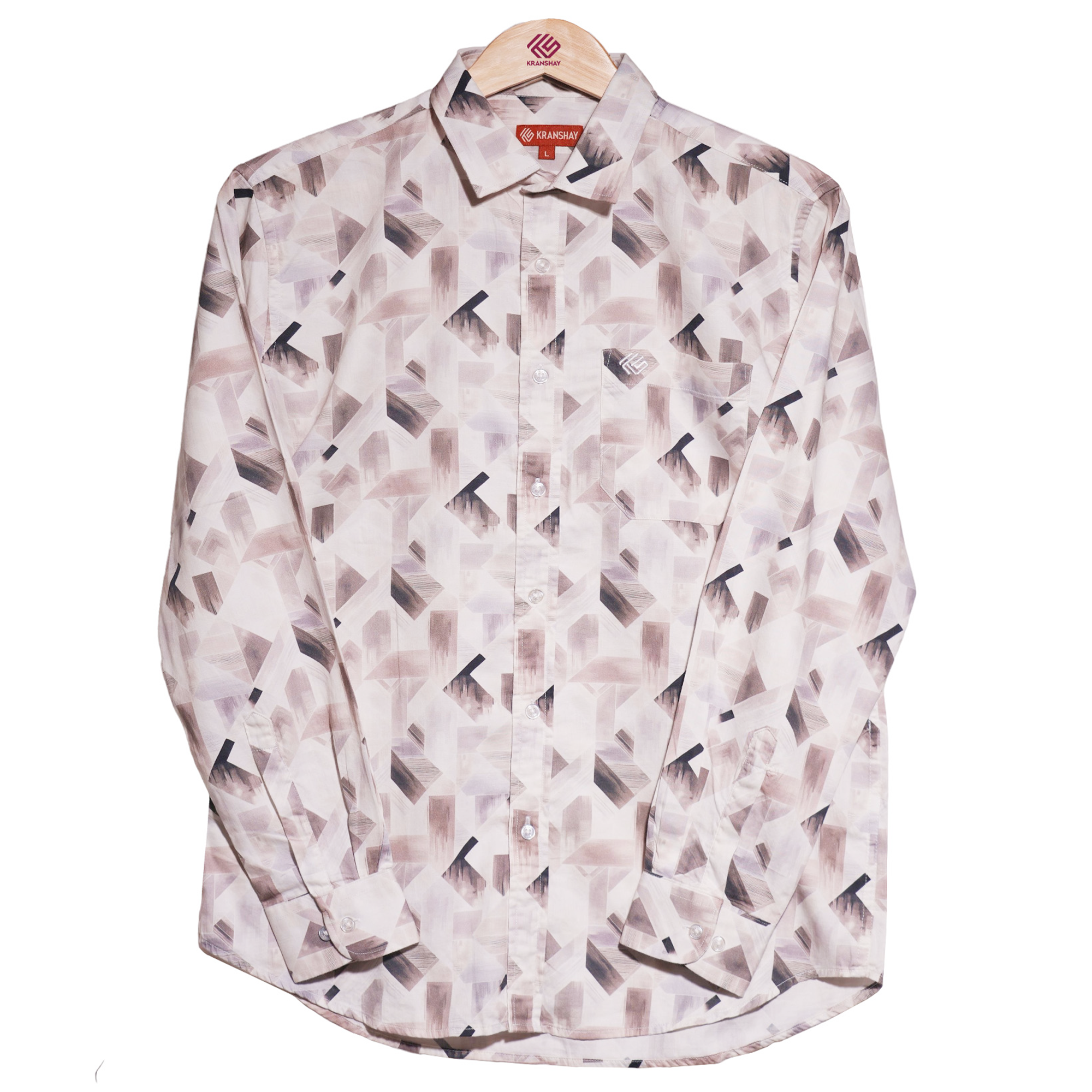 Satin Digital Print Shirt-thumbmail-4