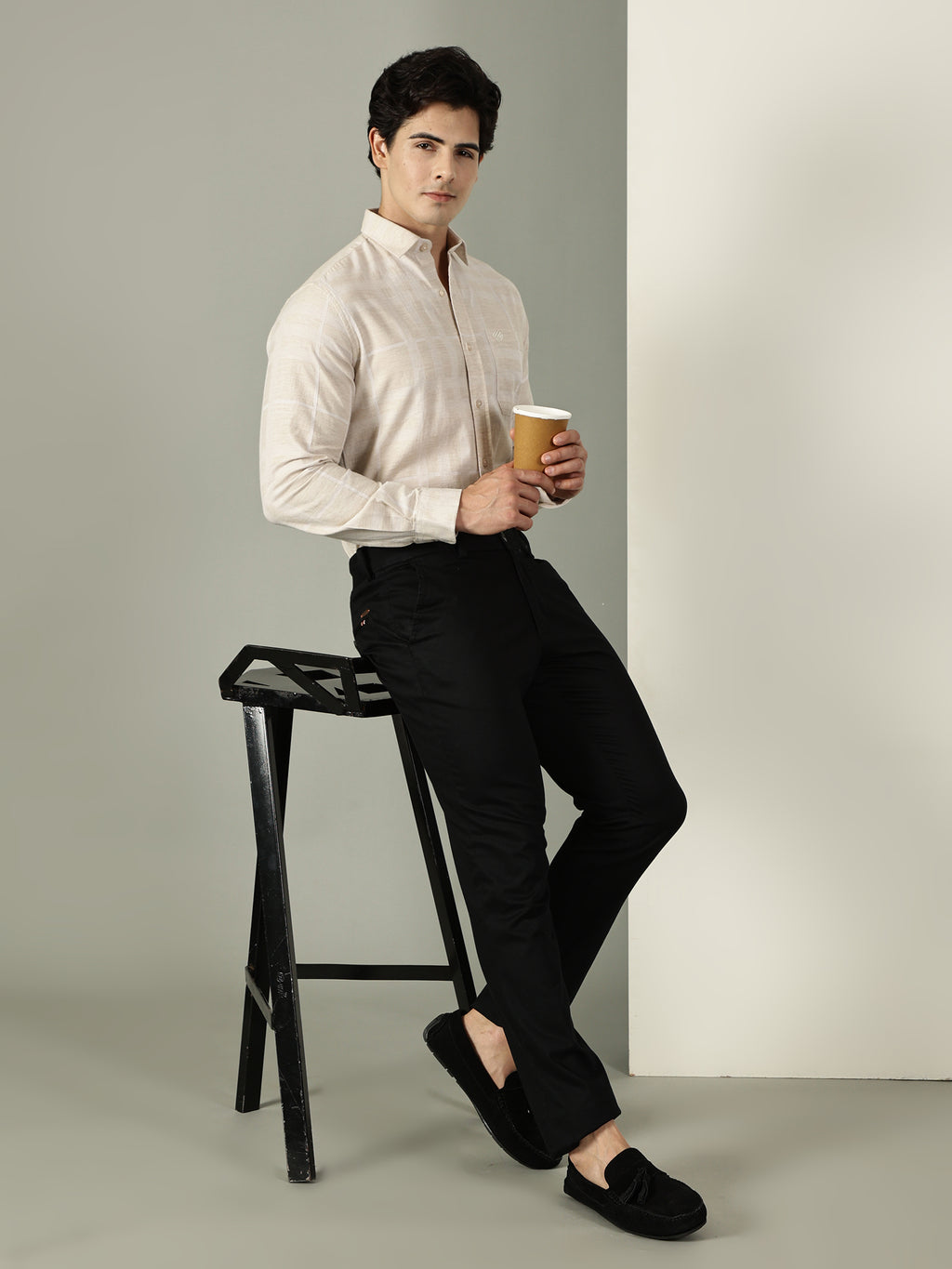 Melange Premium Cotton Shirt