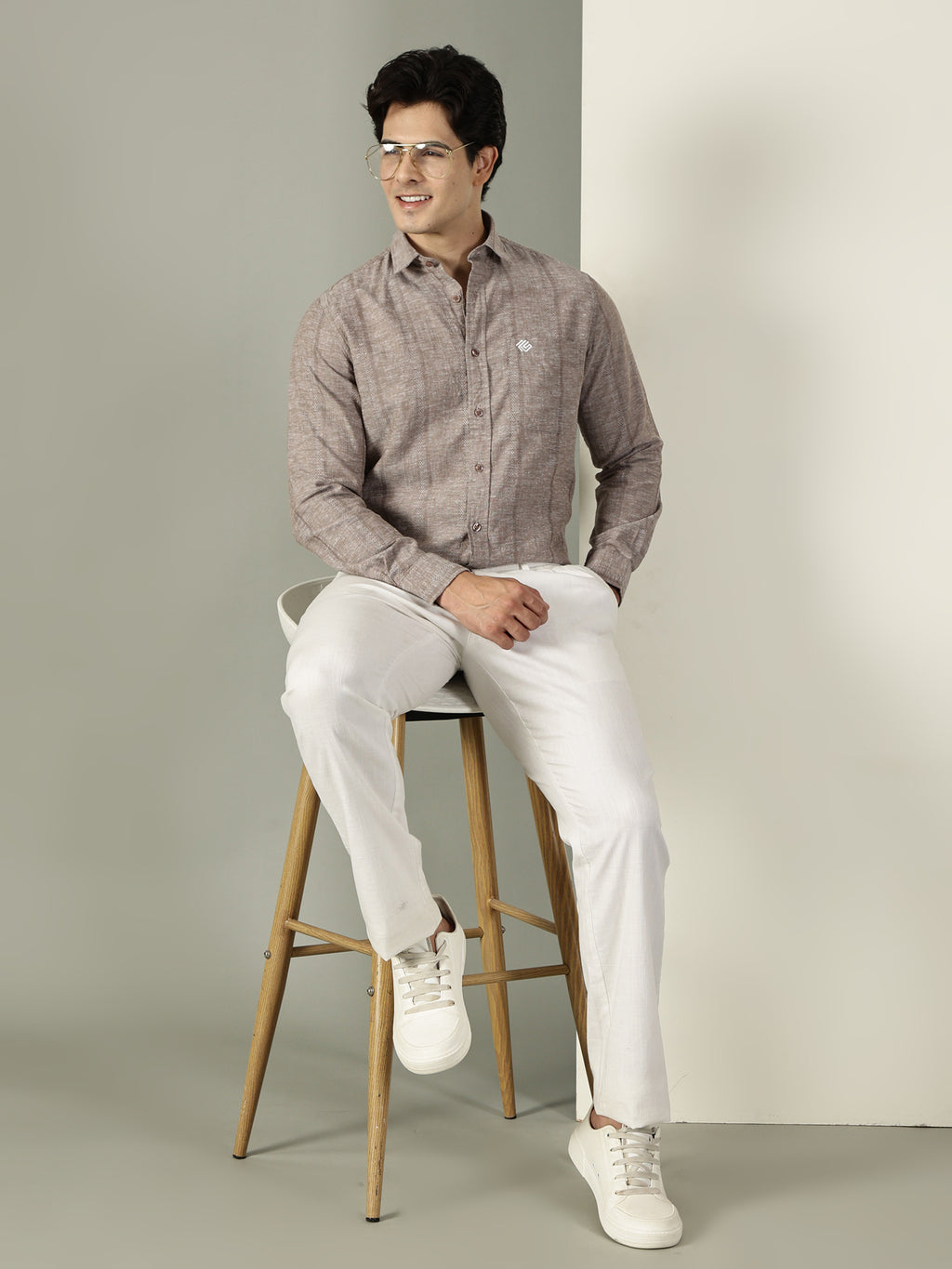 Cotton Linen Dobby Premium Shirt