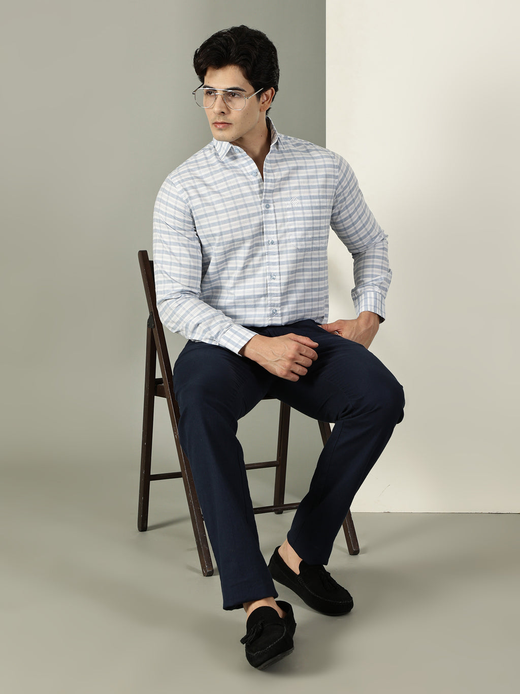 50’s Dobby Extra Fine Premium Cotton Shirt
