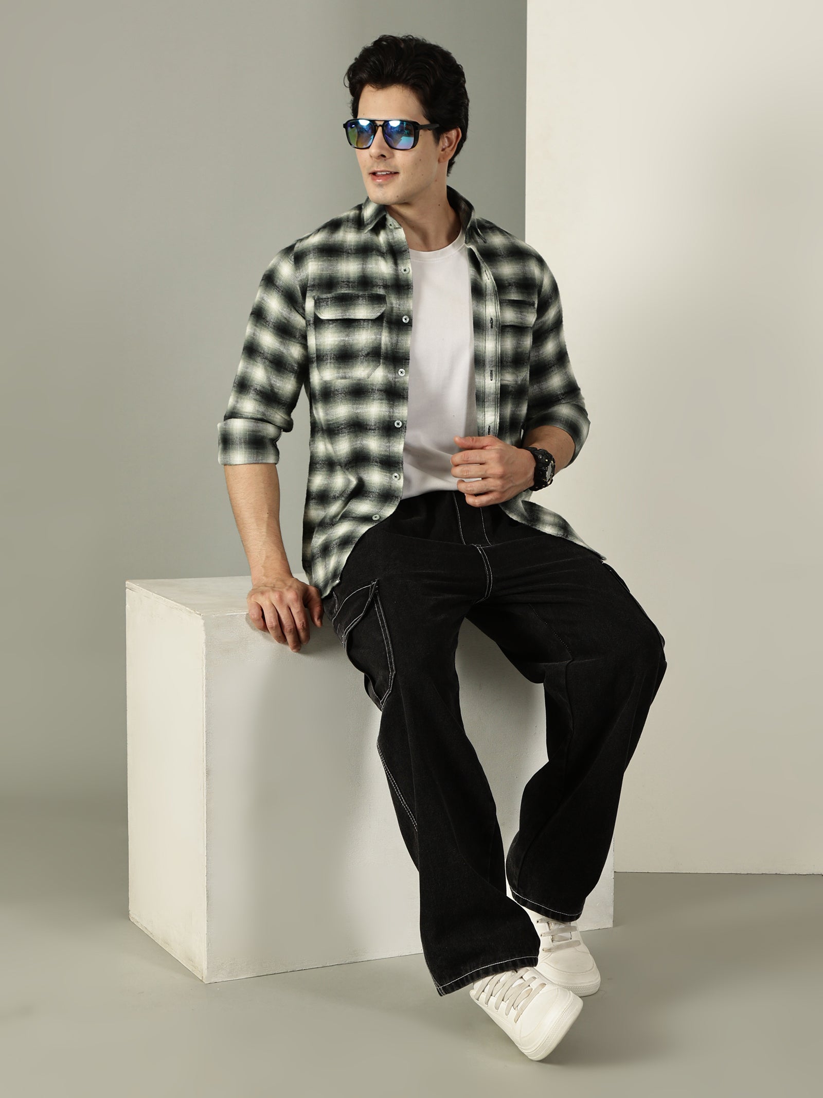 Brushed Twill Premium Cotton Shirt