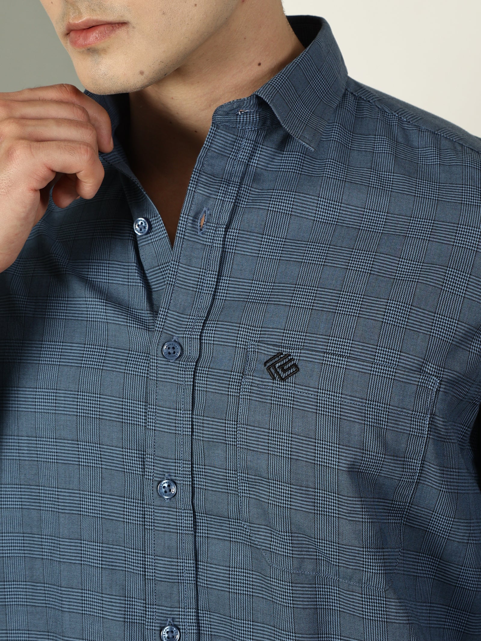 50’s Giza Dobby Extra Fine Premium Cotton Shirt
