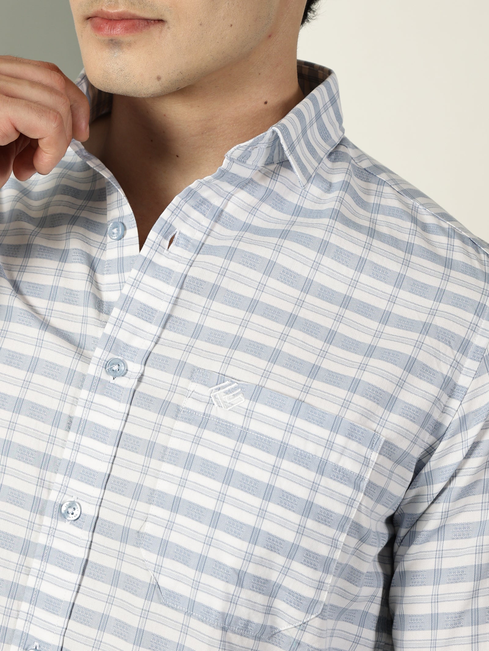 50’s Dobby Extra Fine Premium Cotton Shirt