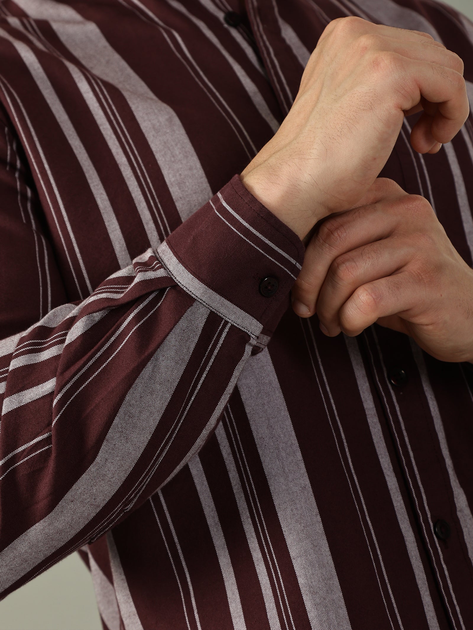 Oxford Stripes Premium Cotton Shirt