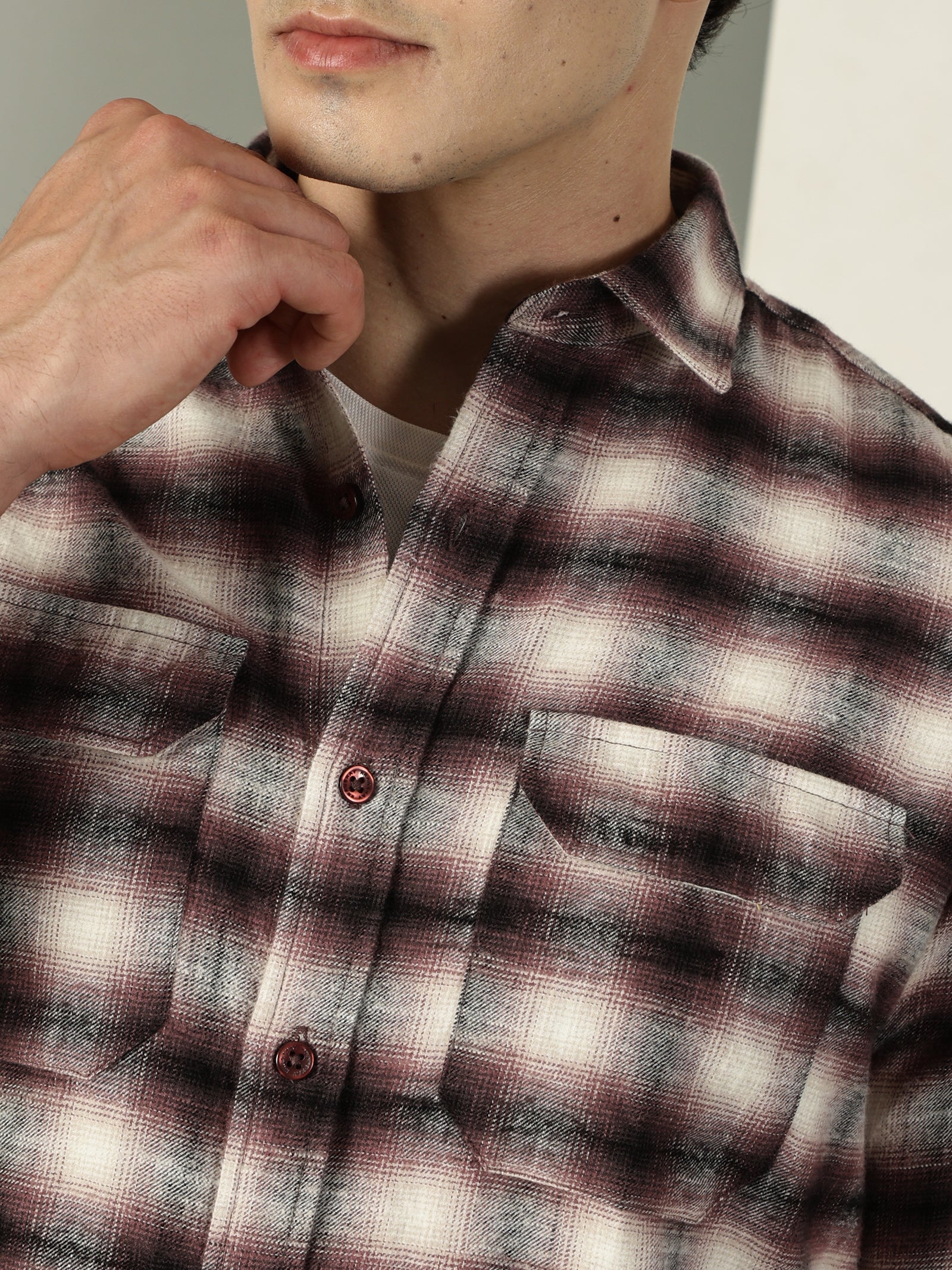 Brushed Twill Premium Cotton Shirt