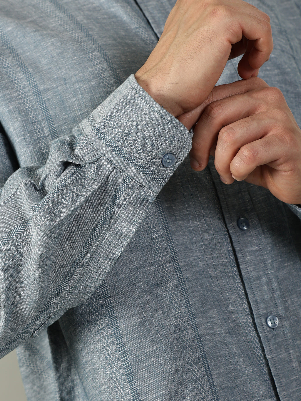 Cotton Linen Dobby Premium Shirt