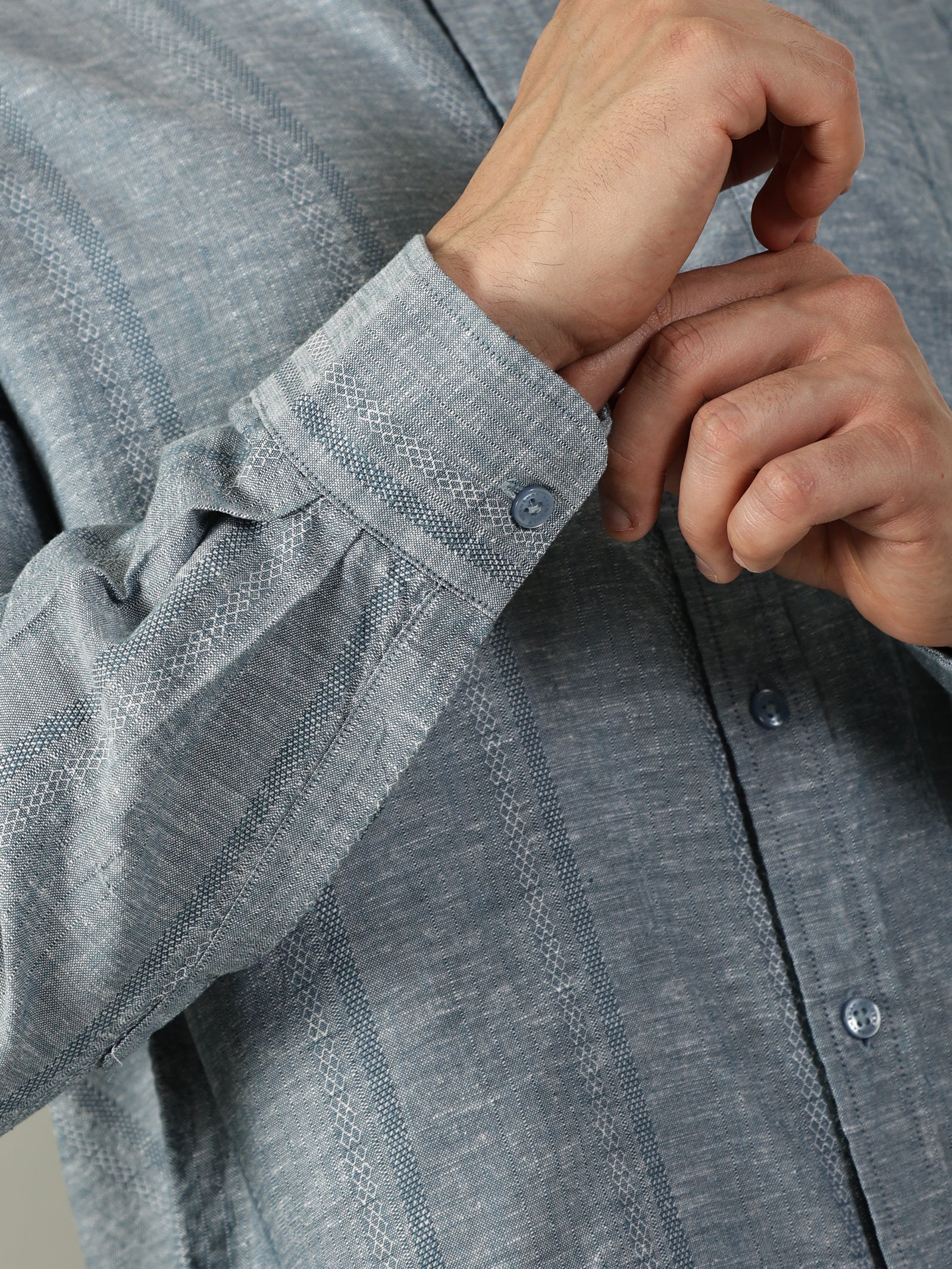 Cotton Linen Dobby Premium Shirt
