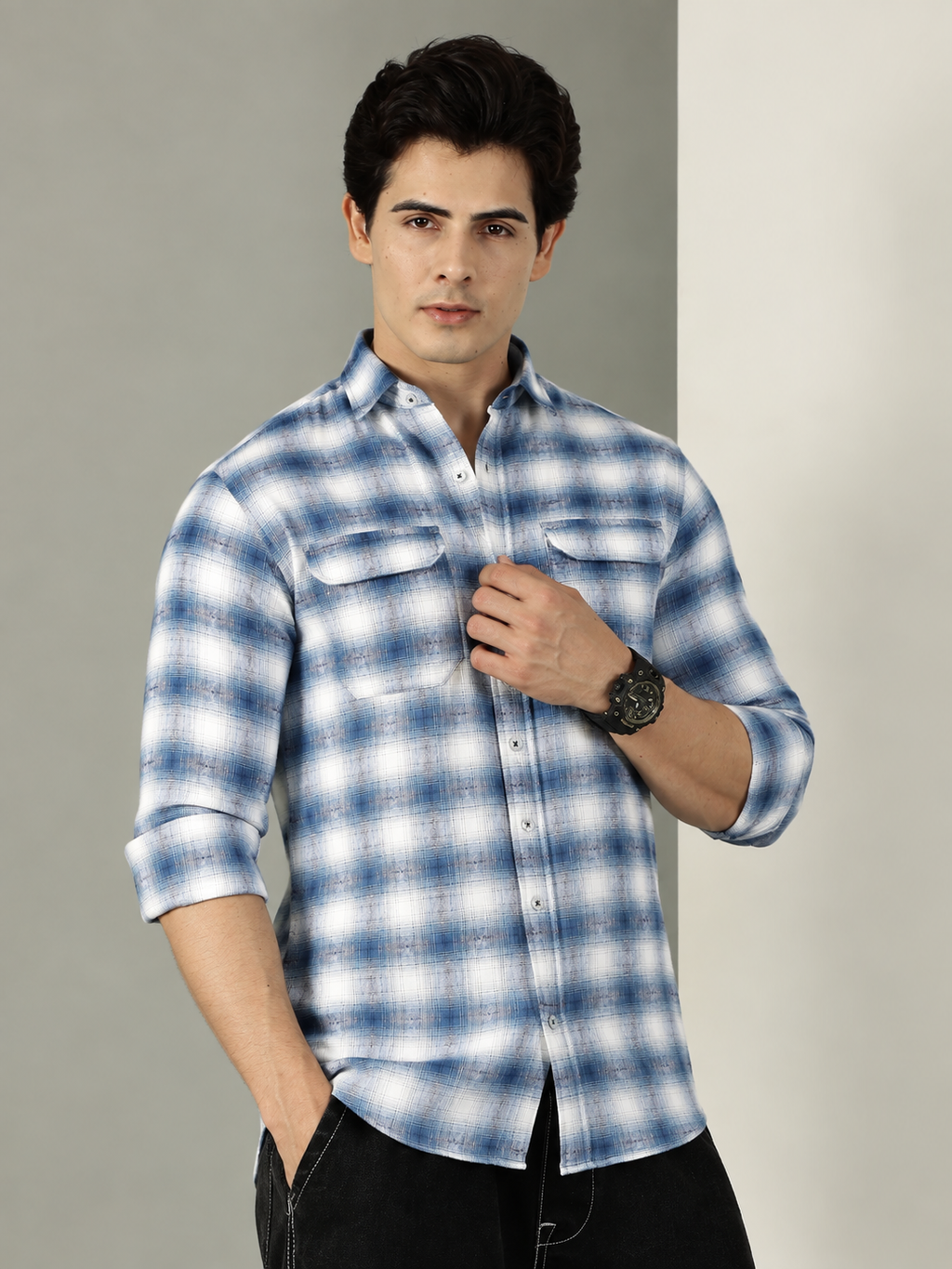 The Casual Friday Blue