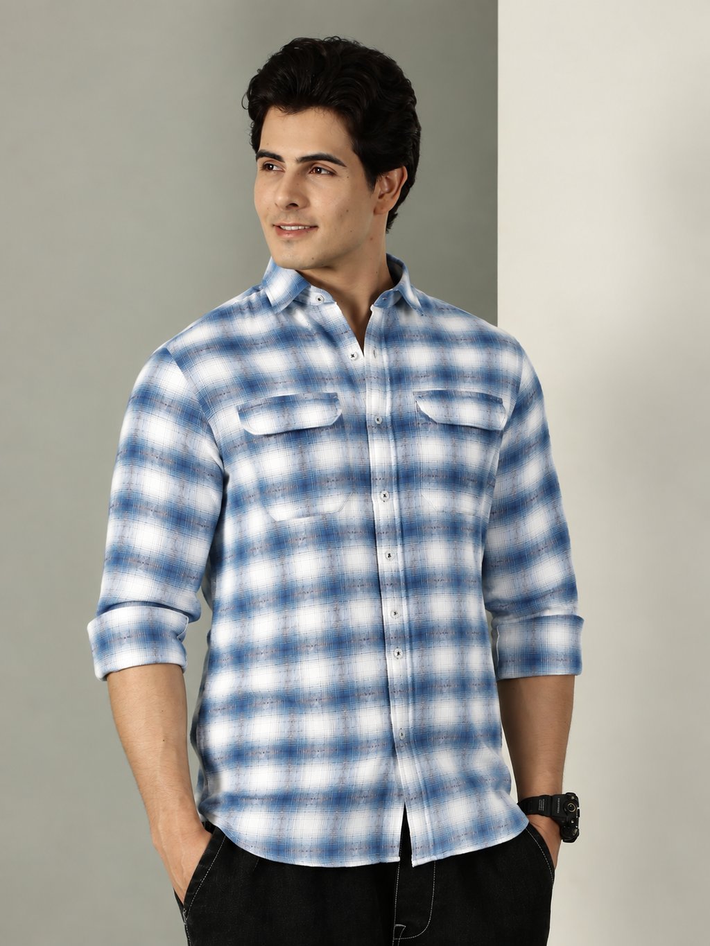 The Casual Friday Blue