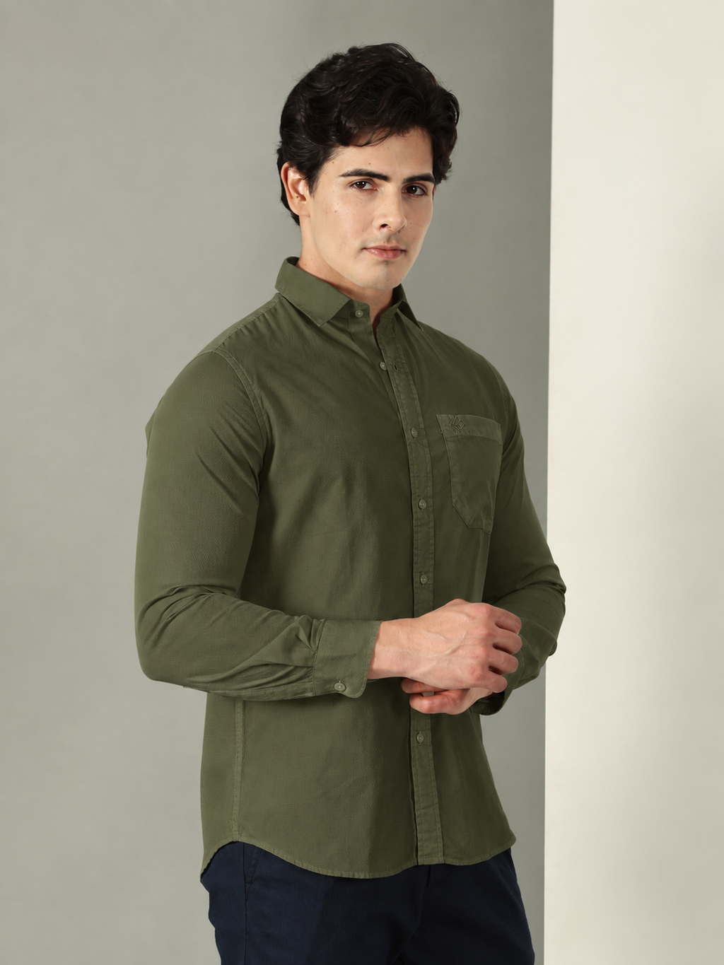 The Interview Olive Green