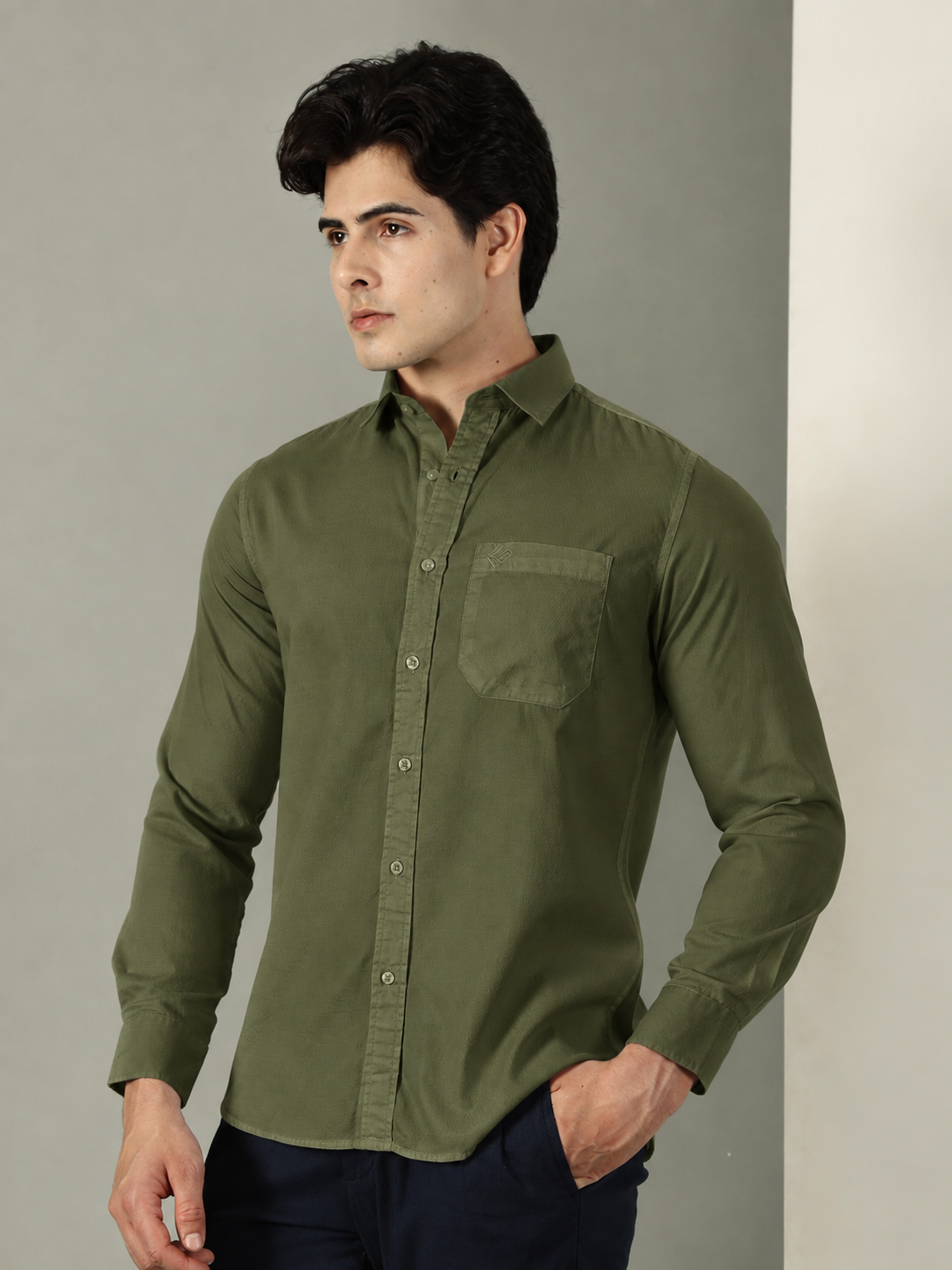 The Interview Olive Green