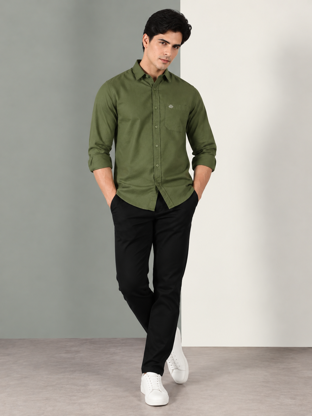 The Chairman's Address Olive Green