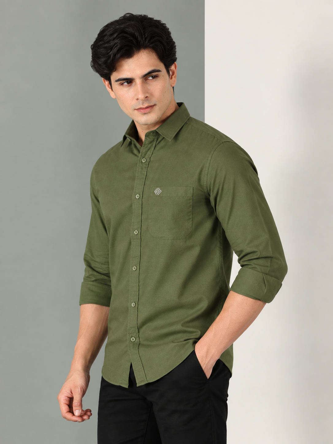 The Chairman's Address Olive Green
