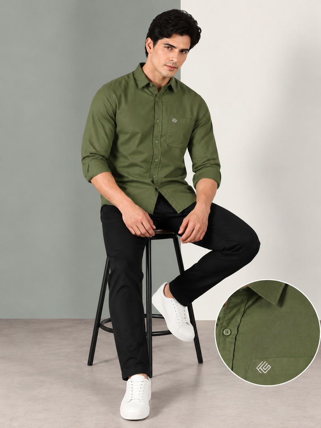 The Chairman's Address Olive Green
