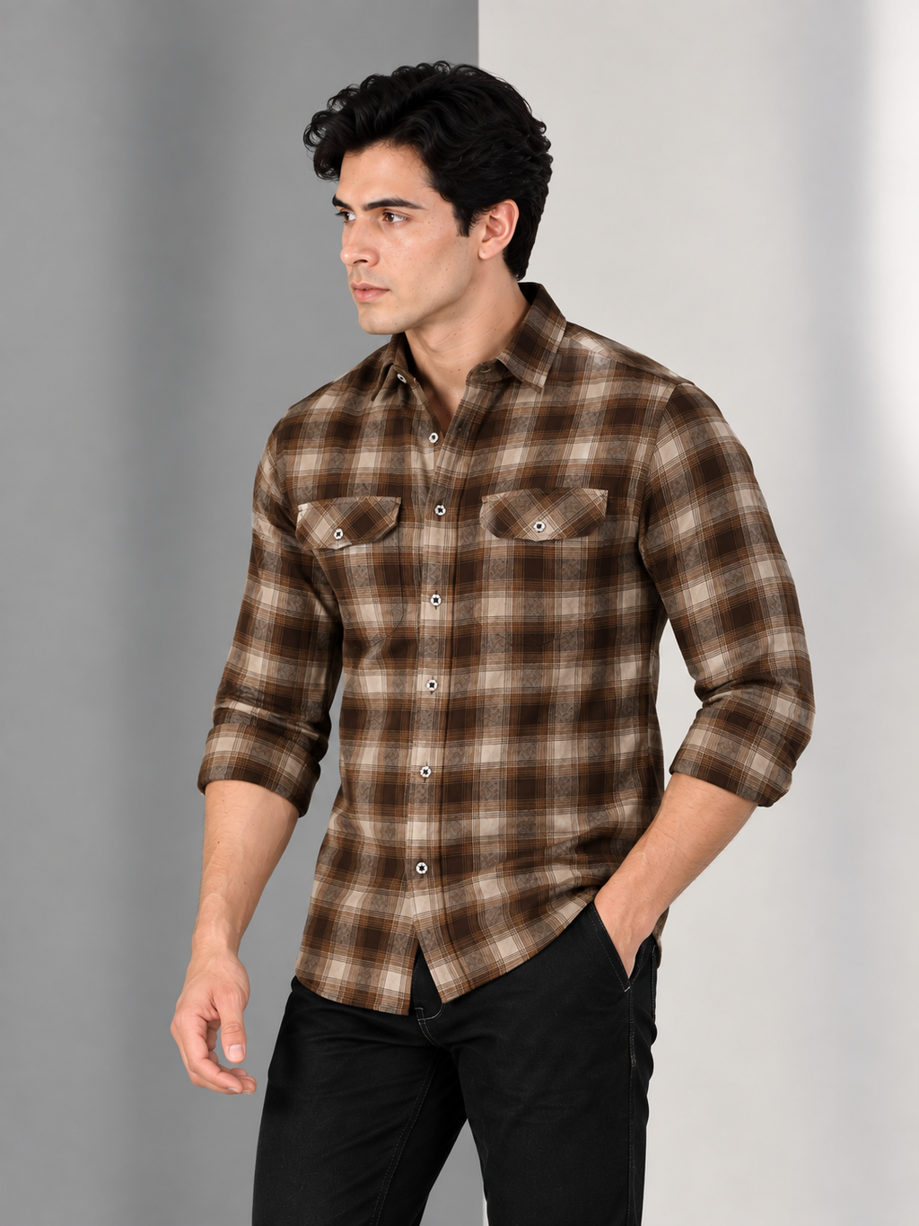 The Casual Friday Brown