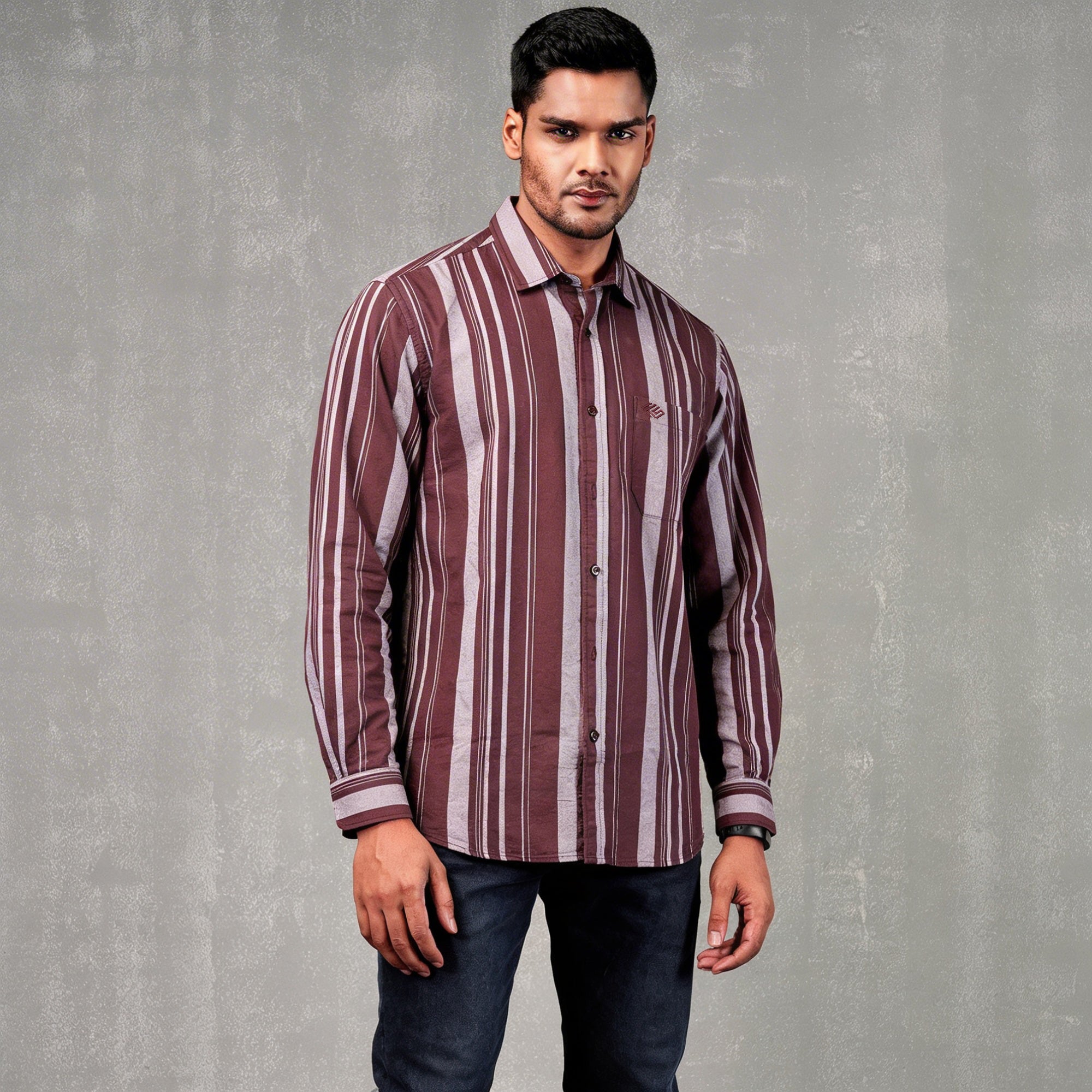Oxford Stripes Premium Cotton Shirt