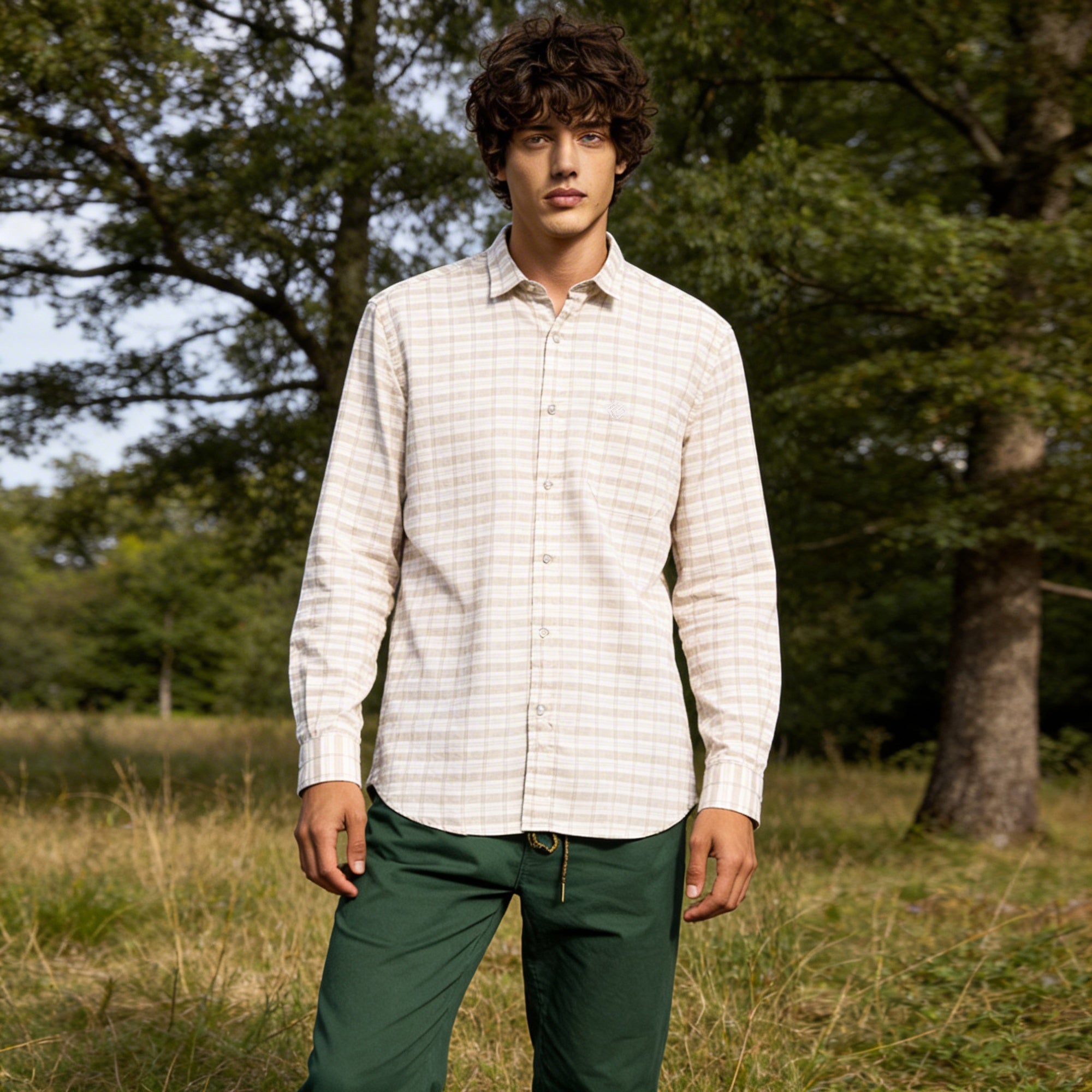 50’s Dobby Extra Fine Premium Cotton Shirt